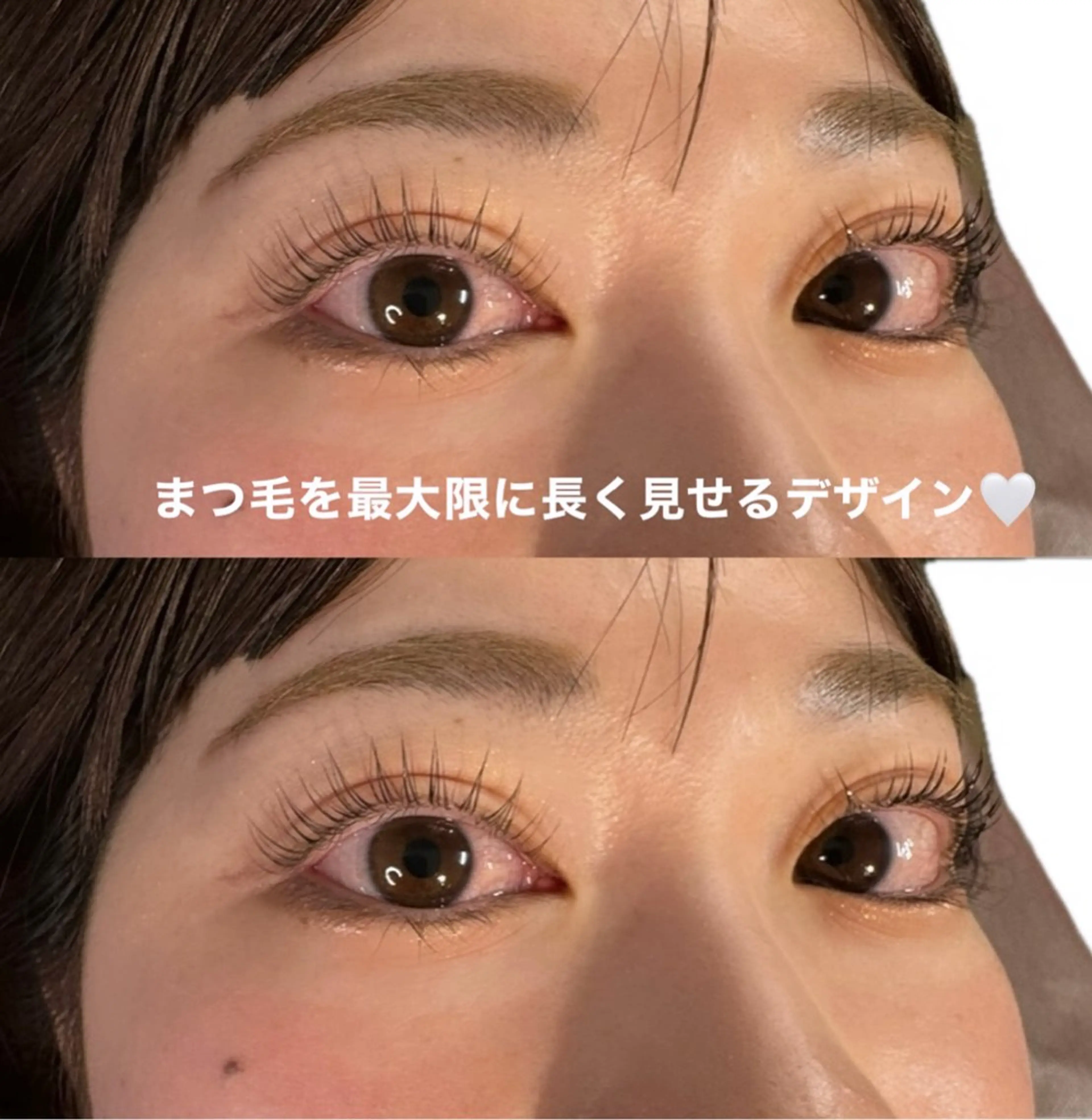 マツエク・マツパ Livicate kanaのマツエク・マツパデザイン