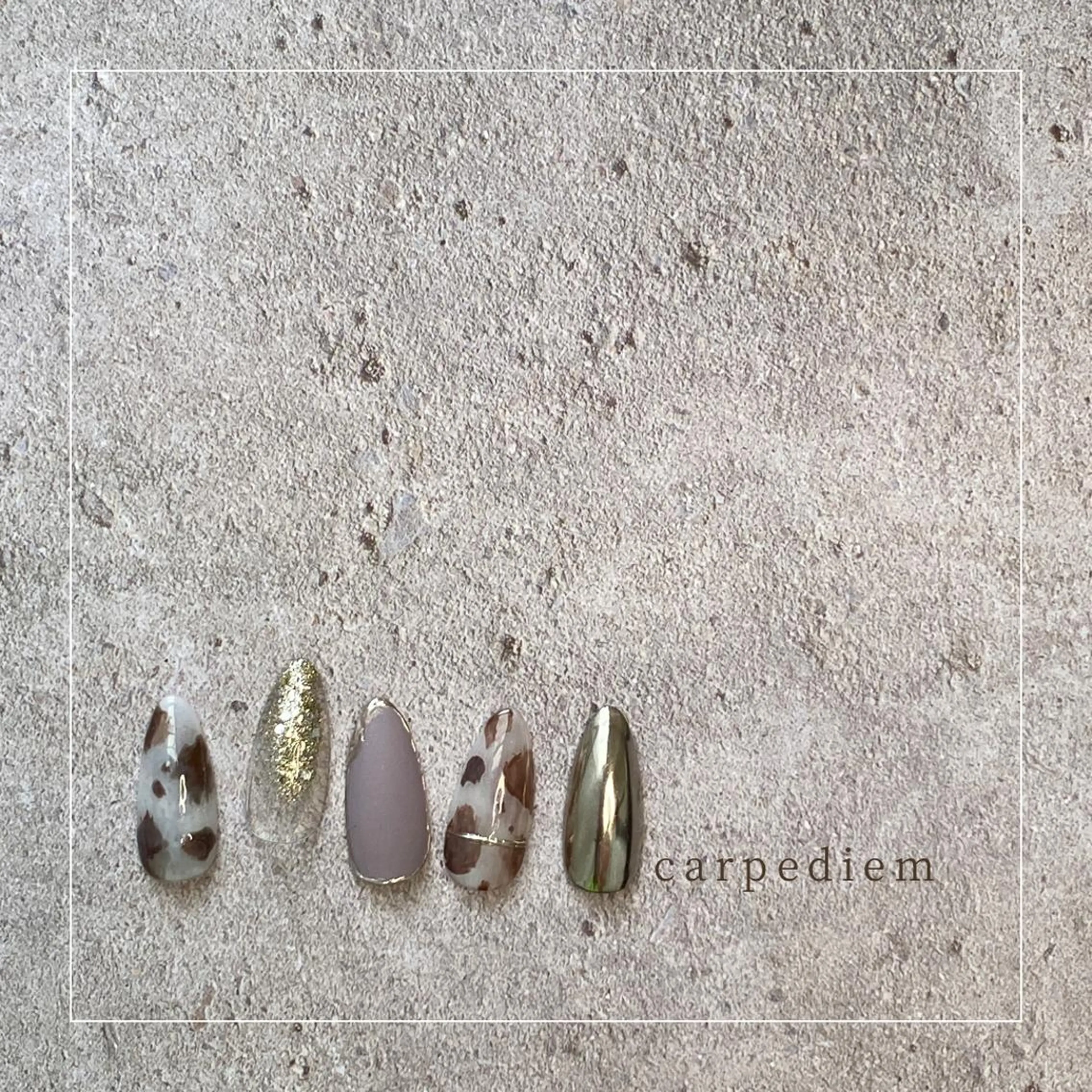 ネイル 城東区ネイルサロン carpediemのネイルデザイン