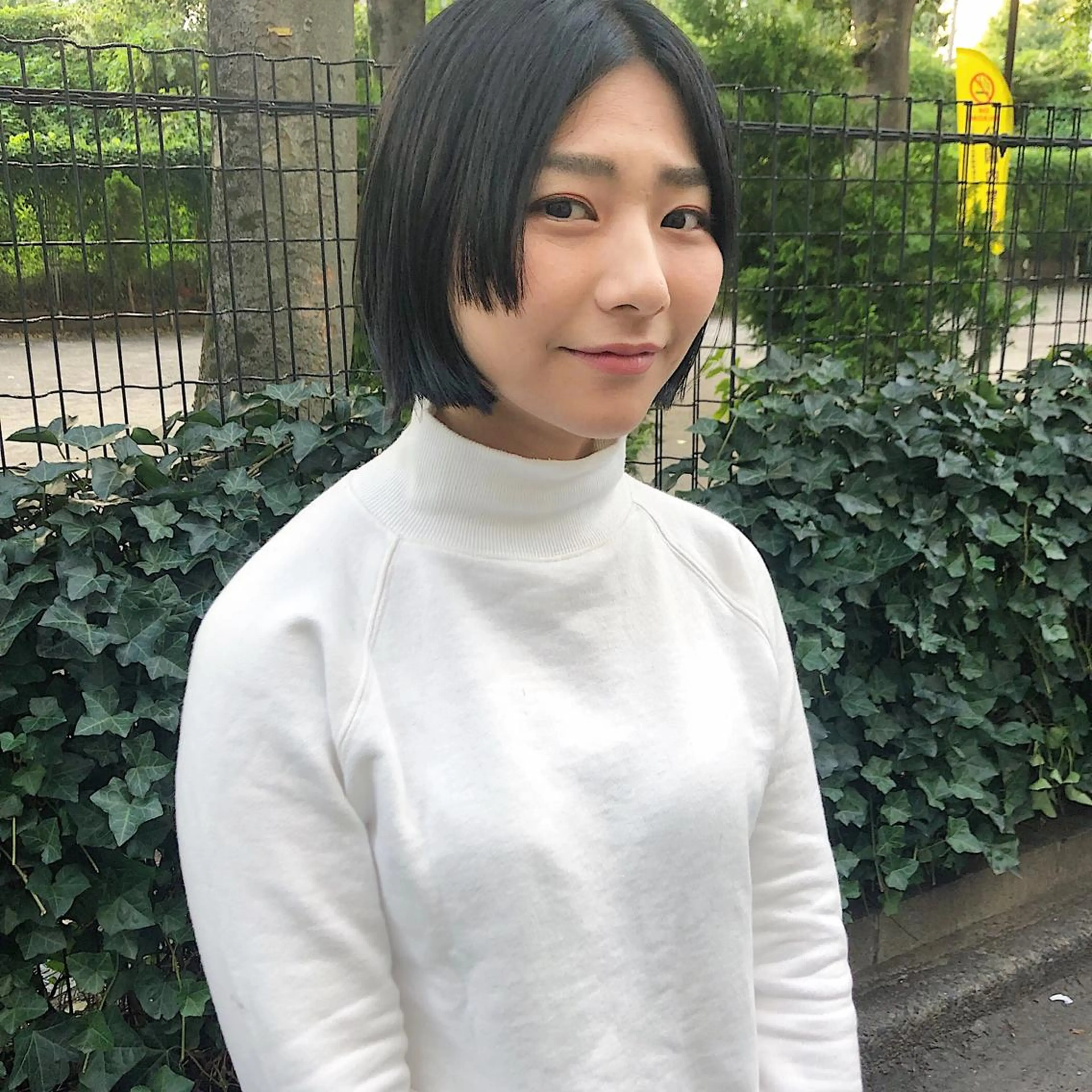 ショート 長井 美佳のヘアスタイル