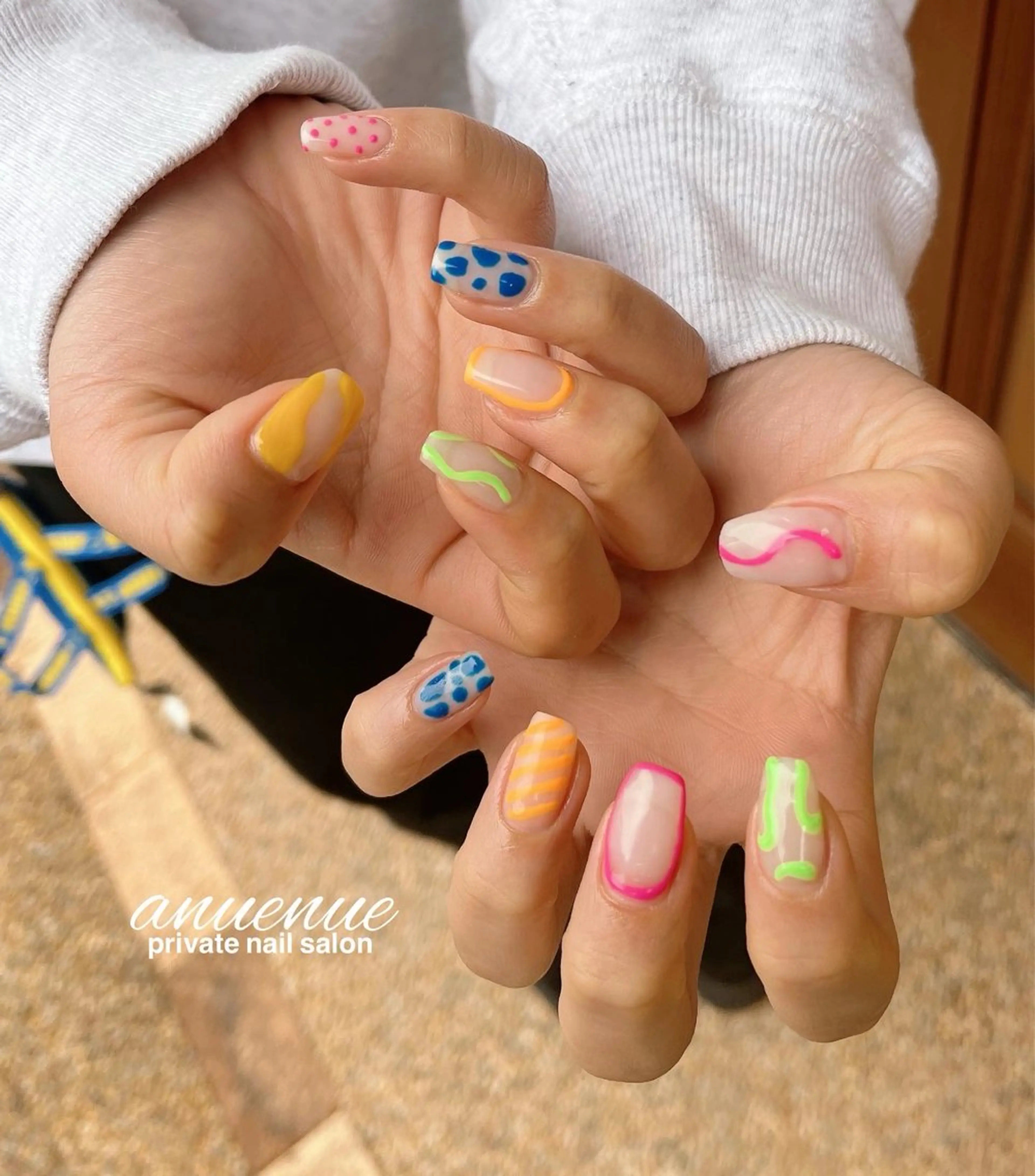 ネイル anuenu eのネイルデザイン
