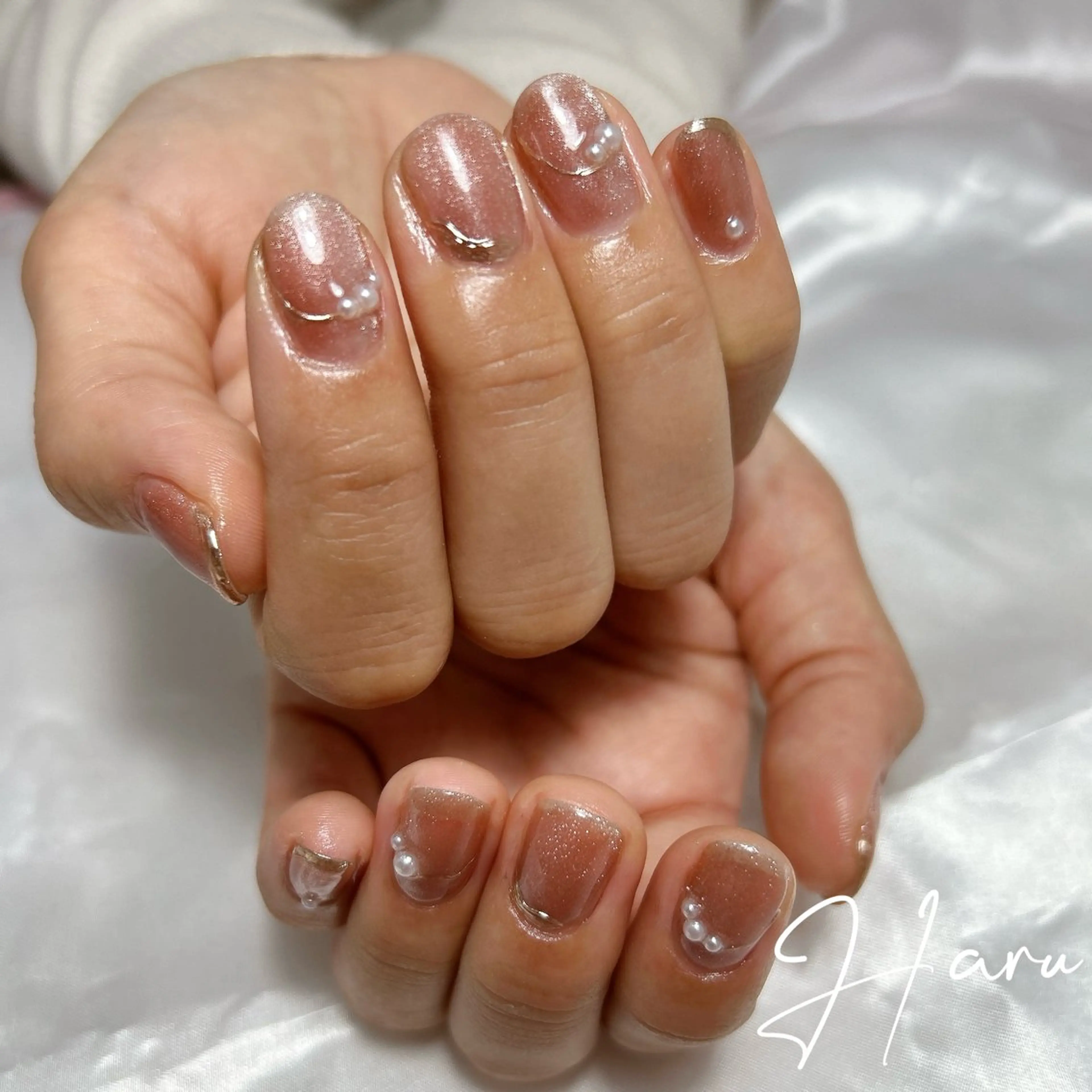 ネイル ハンドネイル Haru .mのネイルデザイン