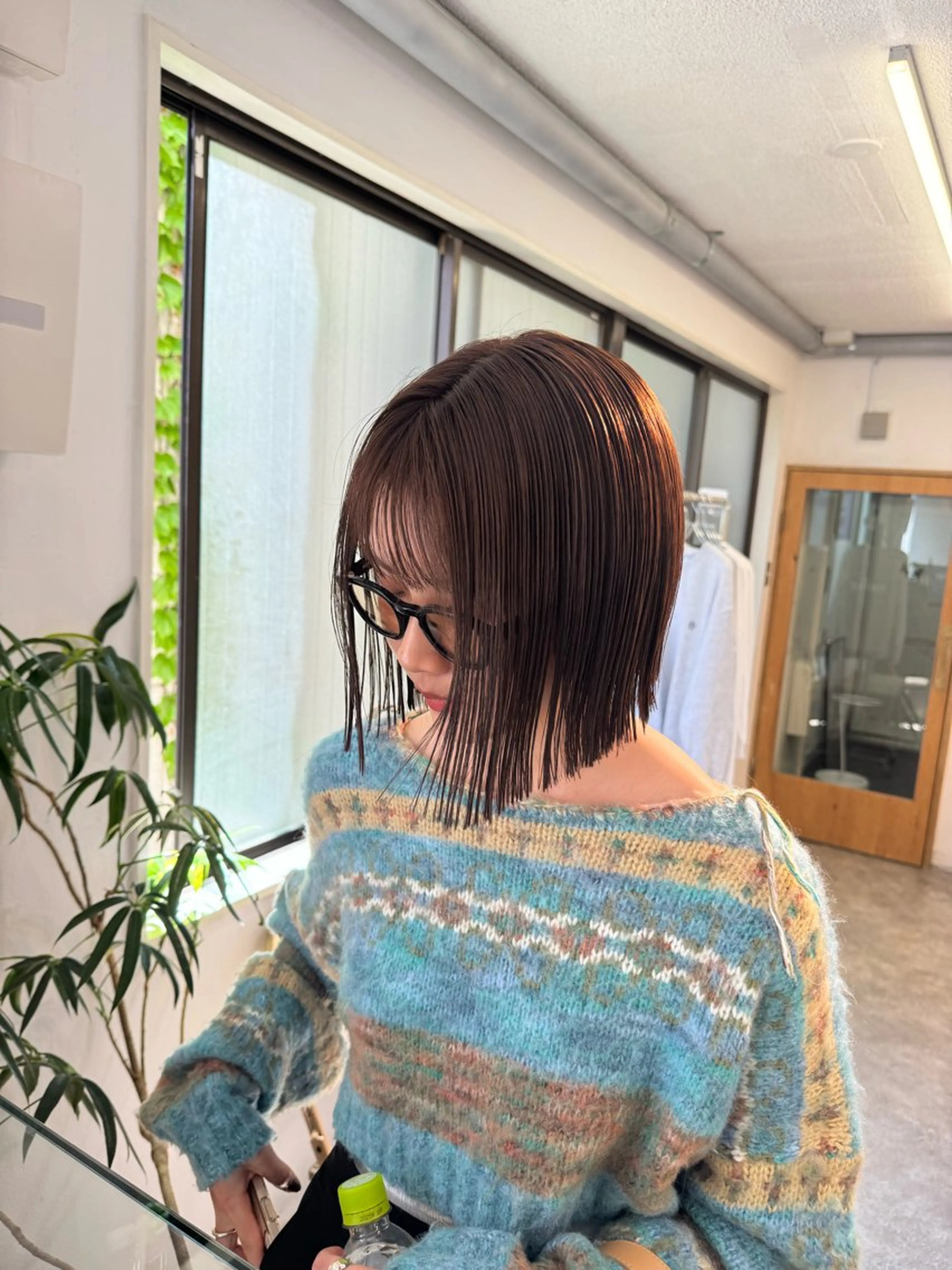 ショート カット ヘアカラー トリートメント udaハイトーン /ボブ/レイヤーのヘアスタイル