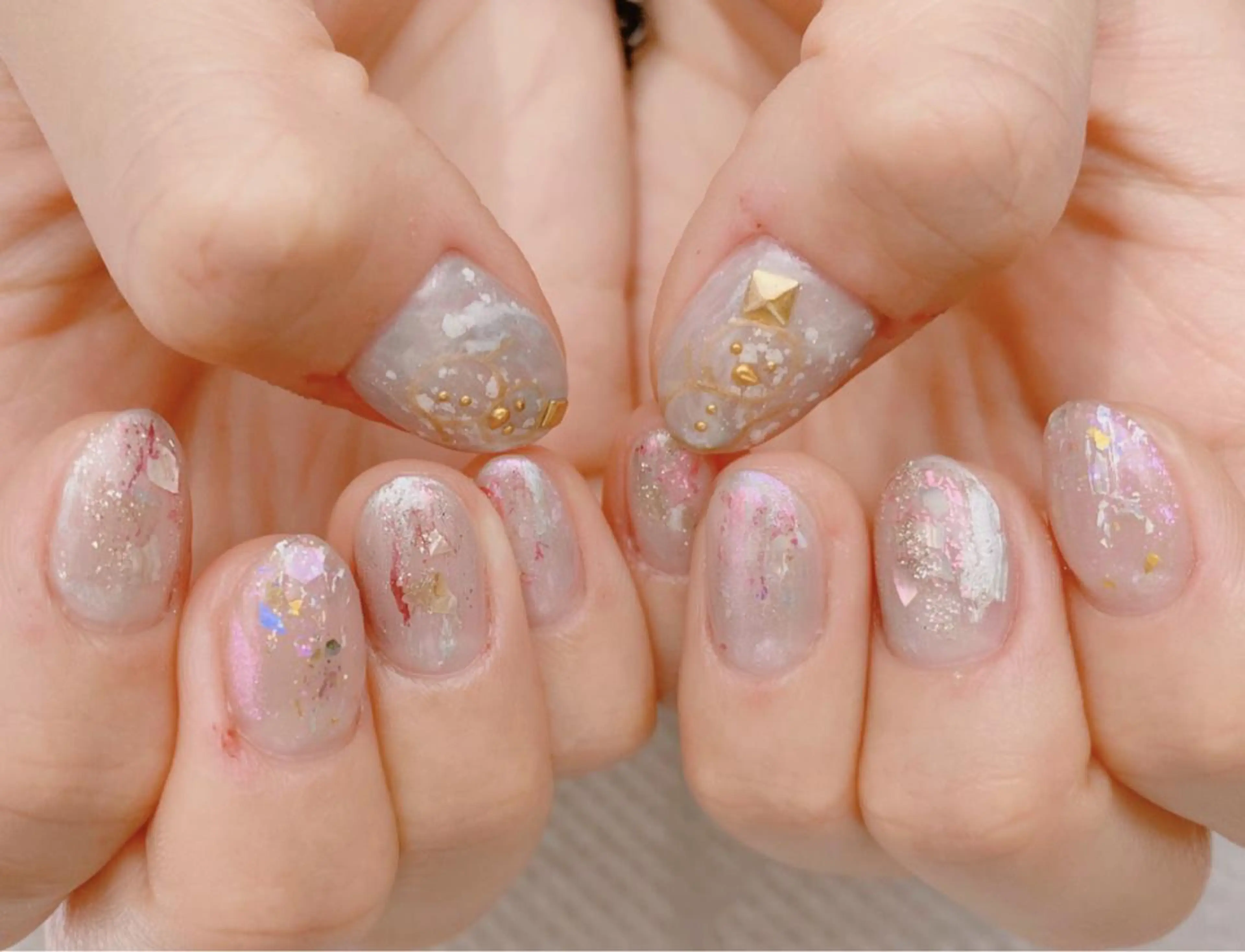 ネイル ニュアンスネイル ハンドネイル ハンドケア u sのネイルデザイン