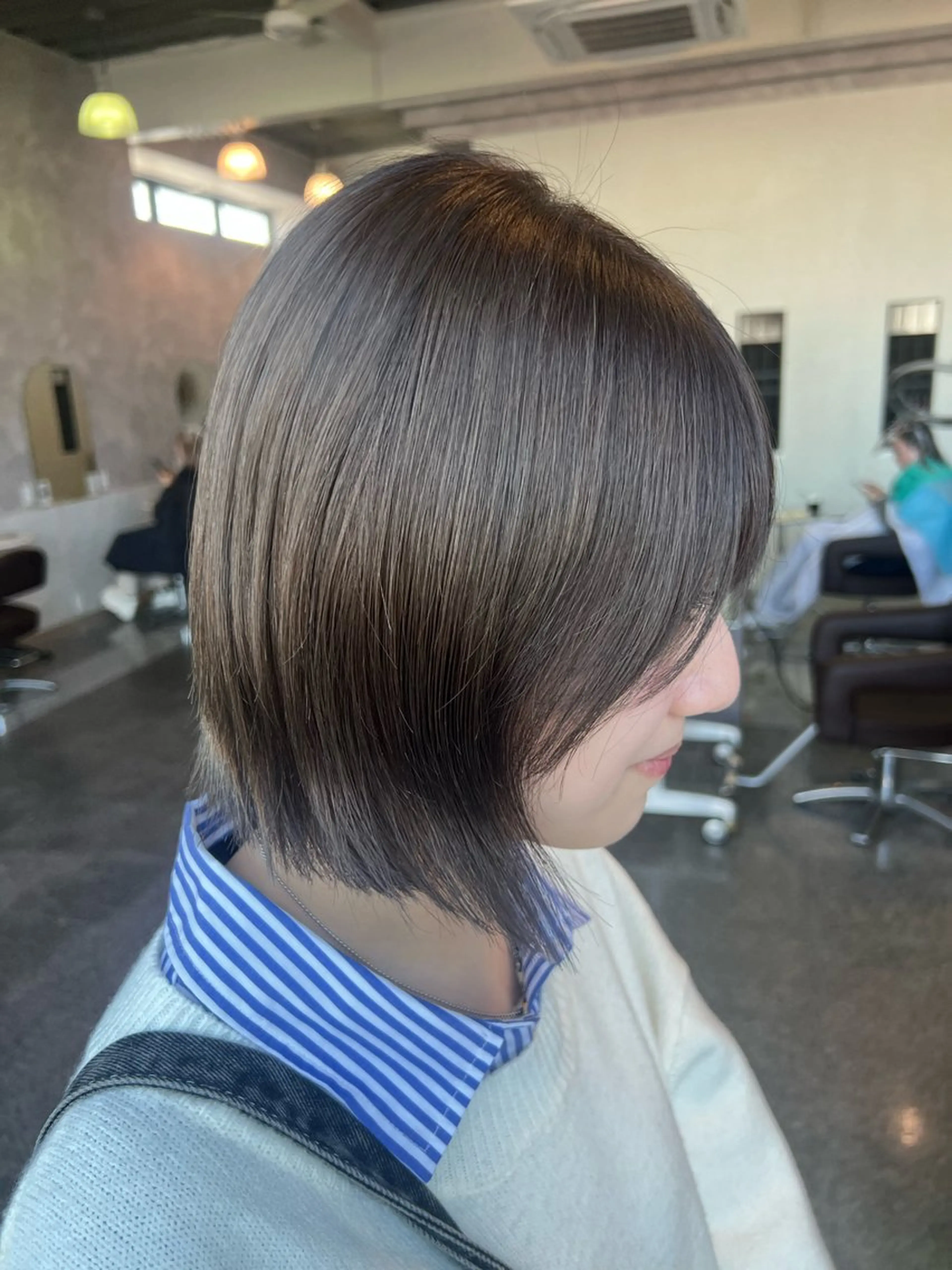カラー ショコラグレージュ グレージュ ヘアカラー 武田 瑞季のヘアスタイル