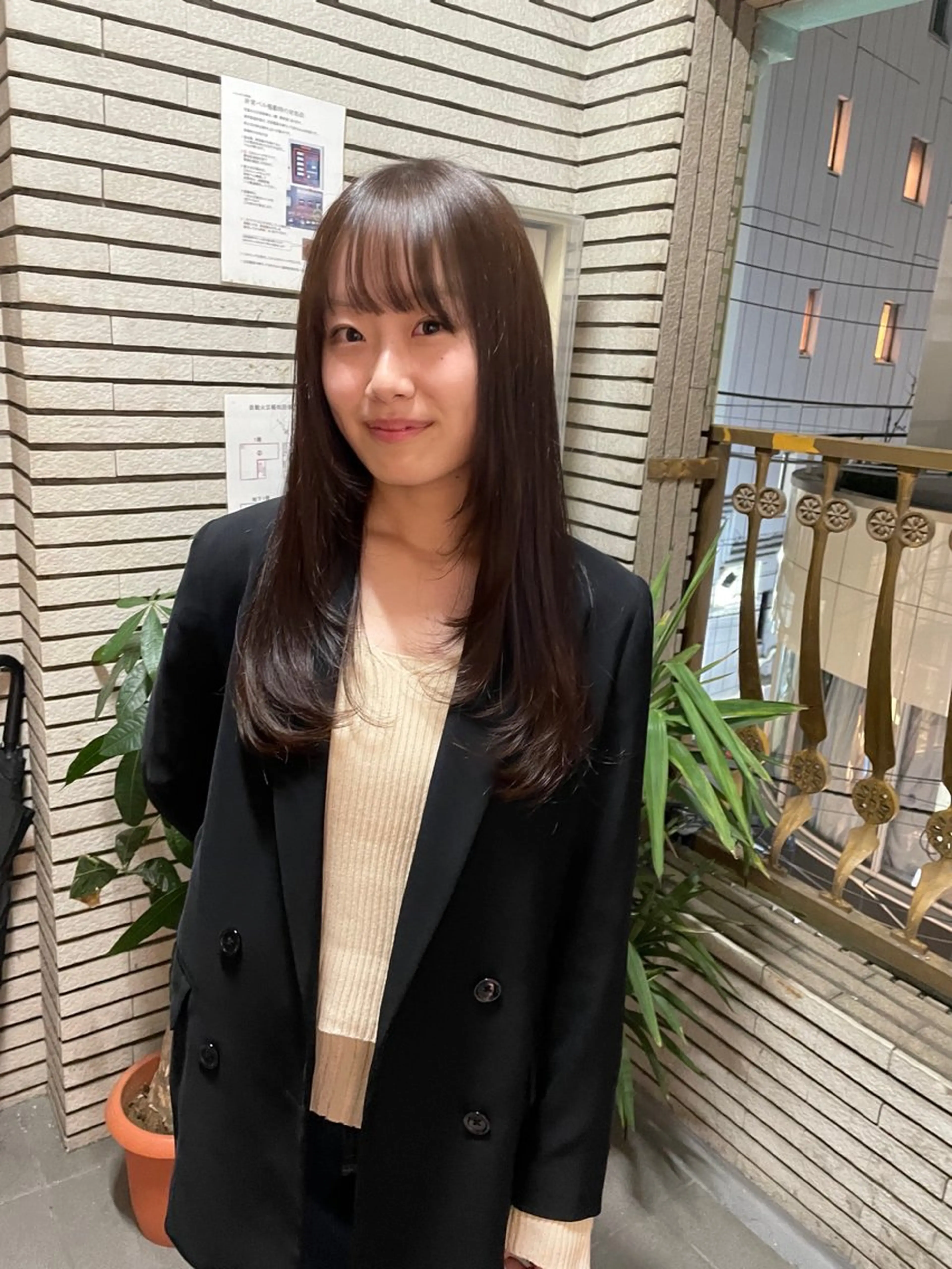 ロング カラー 透明感カラー トリートメント レイヤーカット🎀 kanaのヘアスタイル