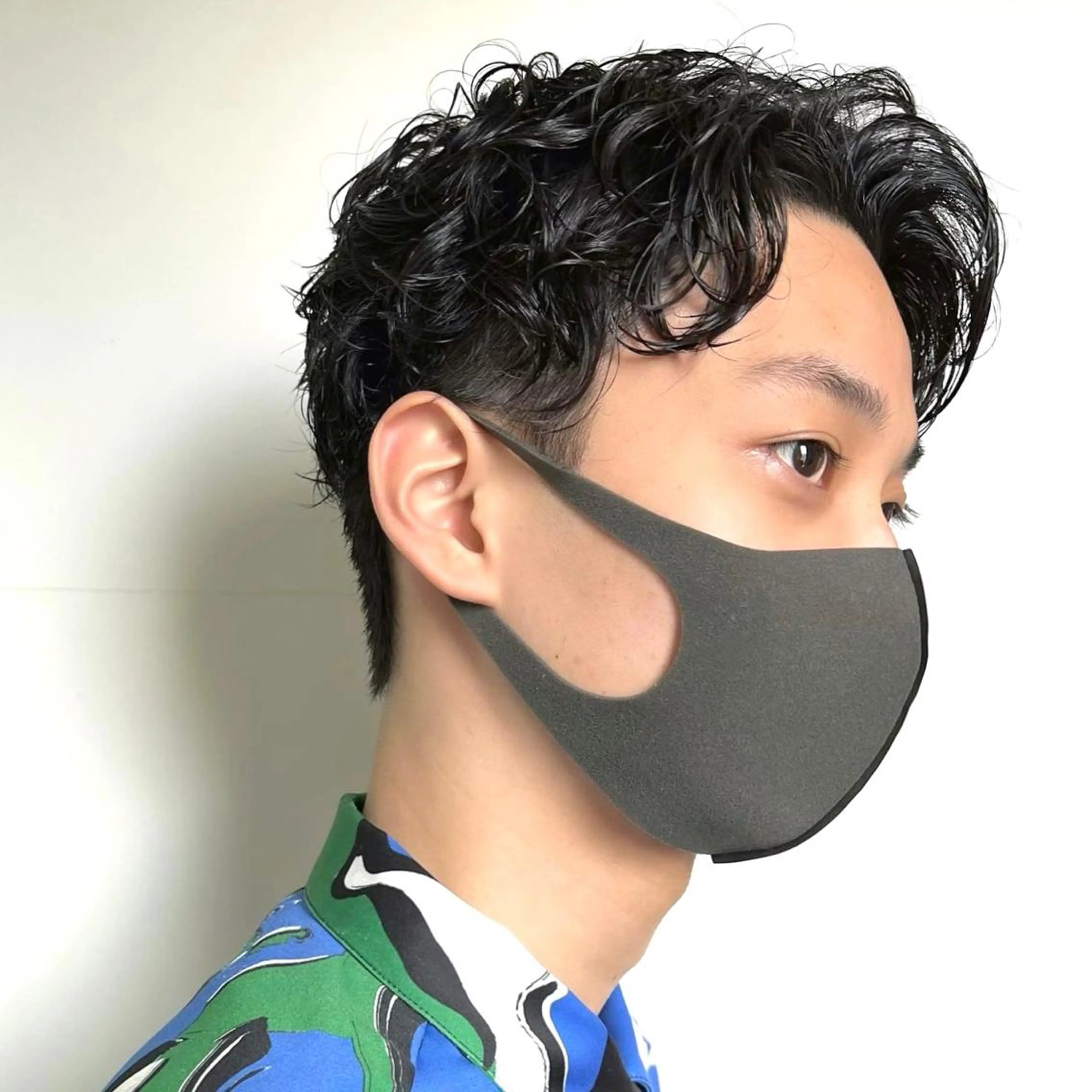 ショート パーマ メンズ メンズパーマ メンズスパイラルパーマ スパイラルパーマ 韓国ヘア /男女☘️ 細江 美紅のヘアスタイル