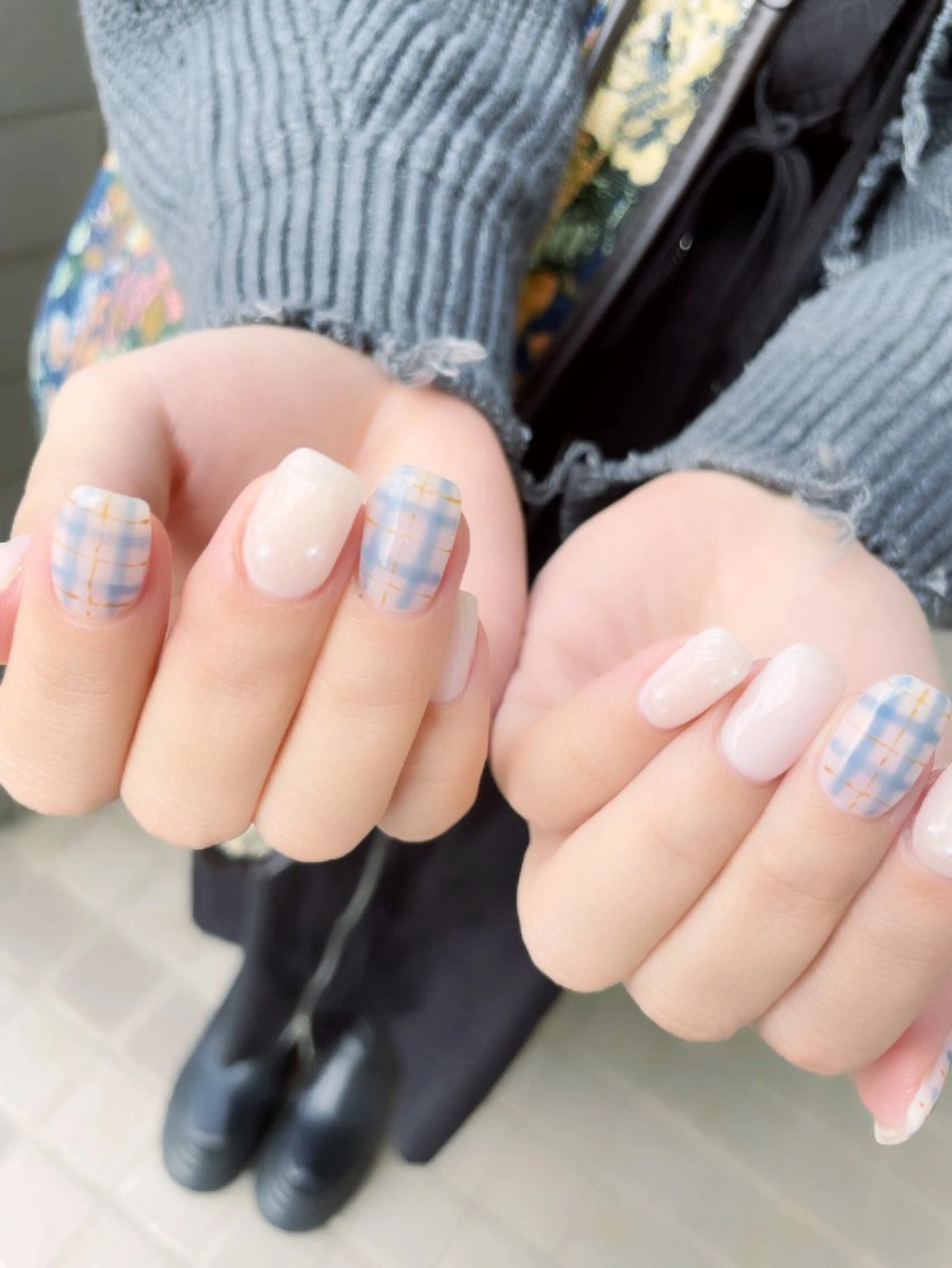 ネイル ニュアンスネイル ricco risaiaのネイルデザイン