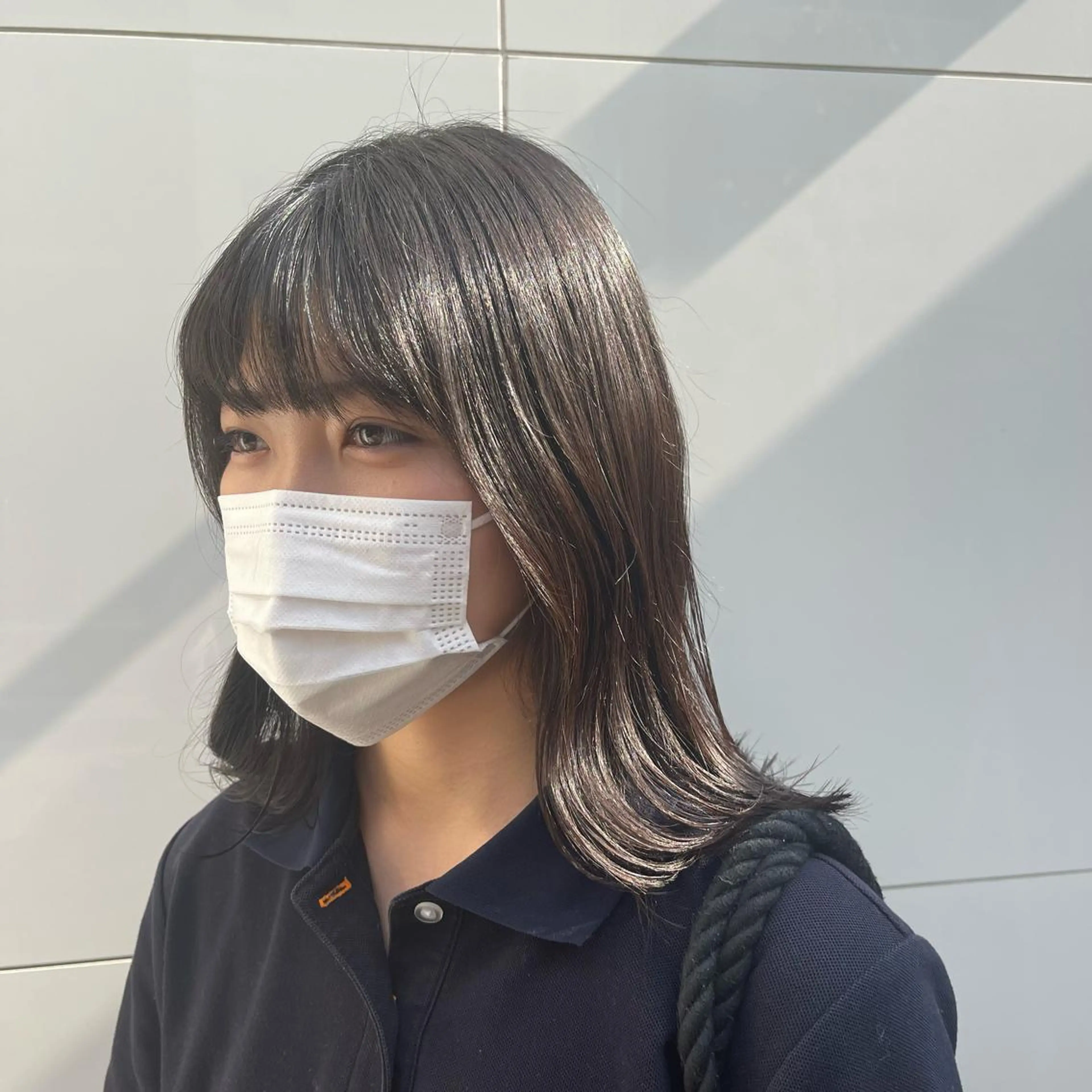 ミディアム カラー ヘアアレンジ 高井瑠華🌼 ストカールカット特化のヘアスタイル