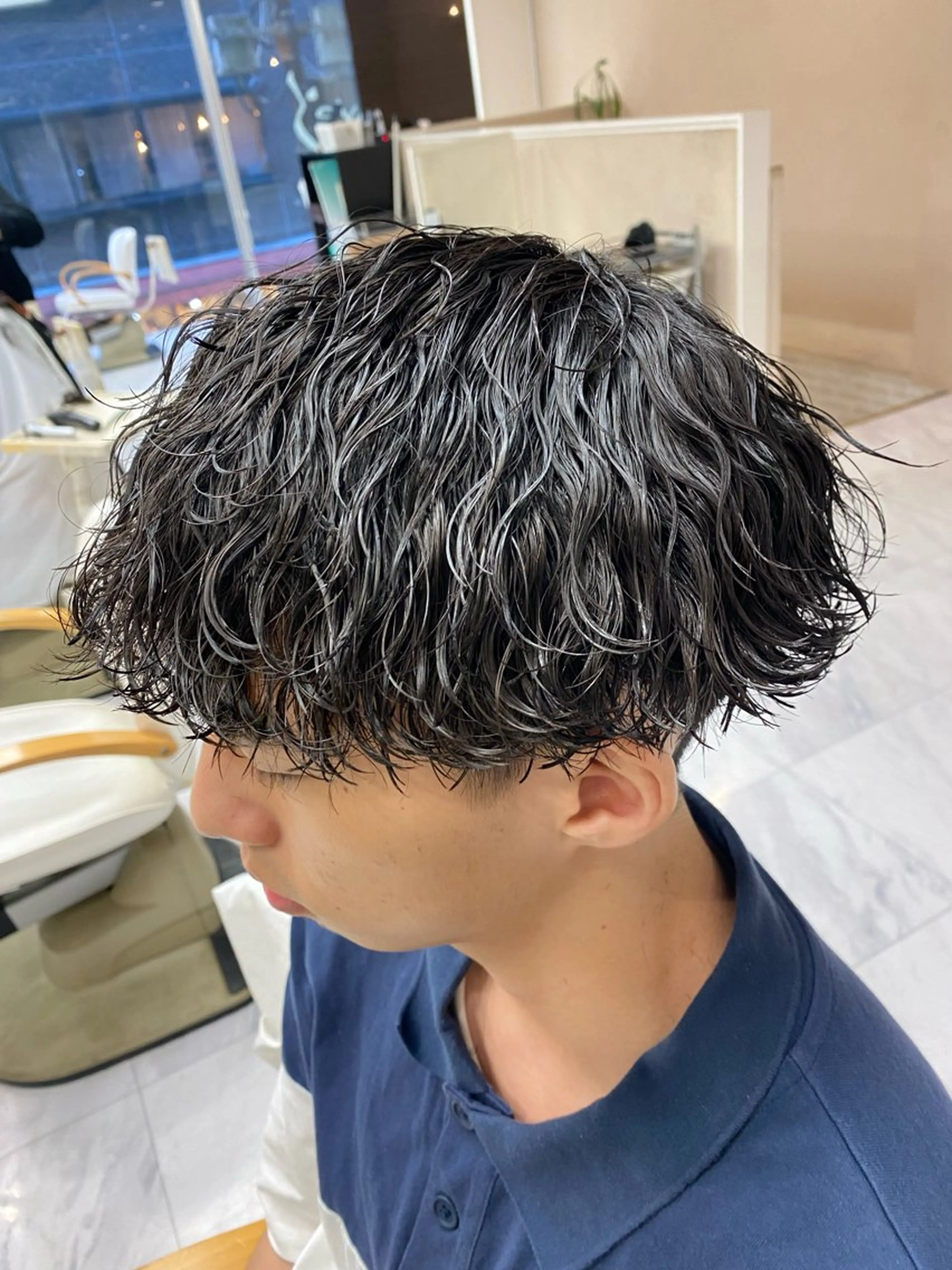 🌻新規様限定🌻波巻きパーマ+カット+トリートメント🌴の写真