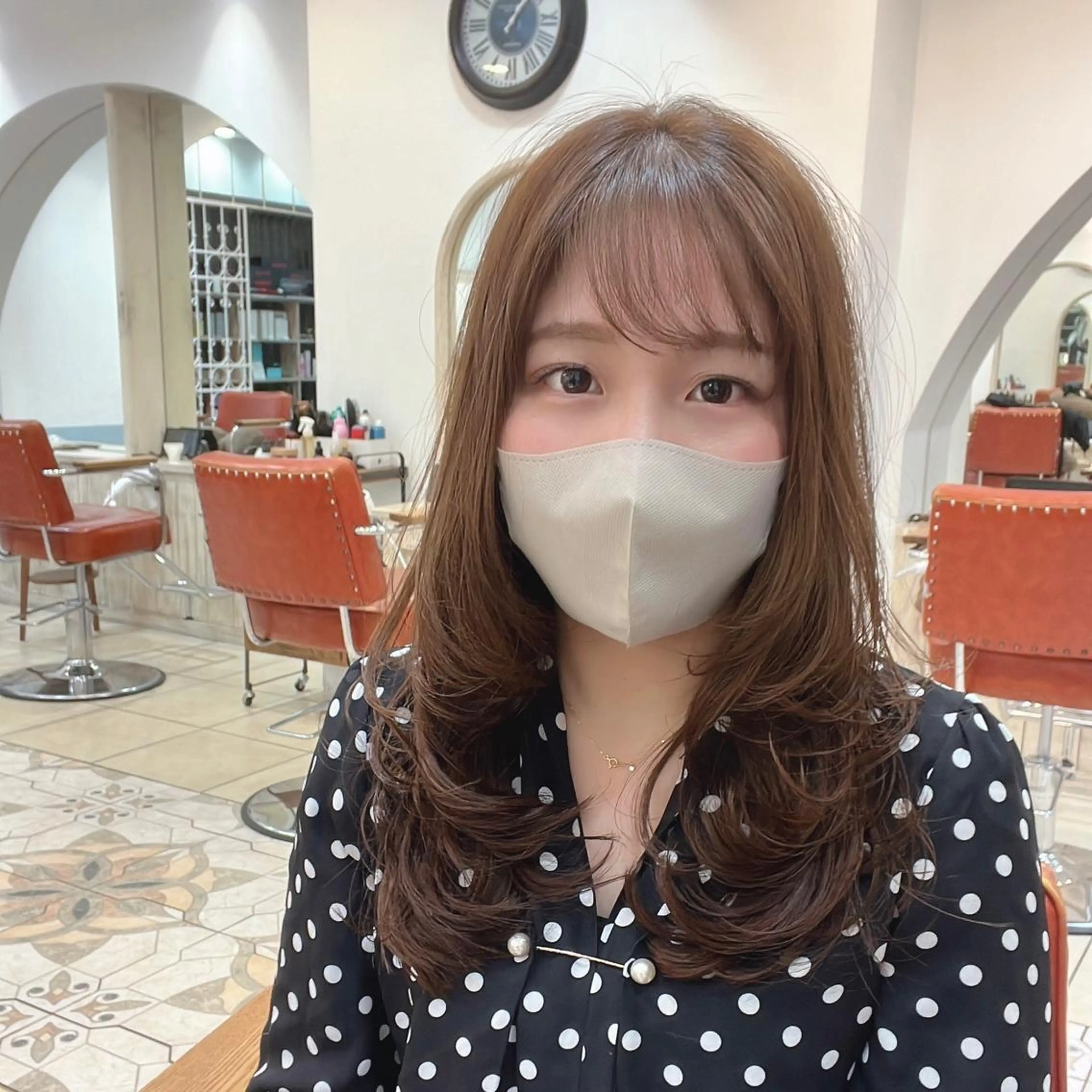 セミロング ウルフ/レイヤー /髪質改善　ナユタのヘアスタイル