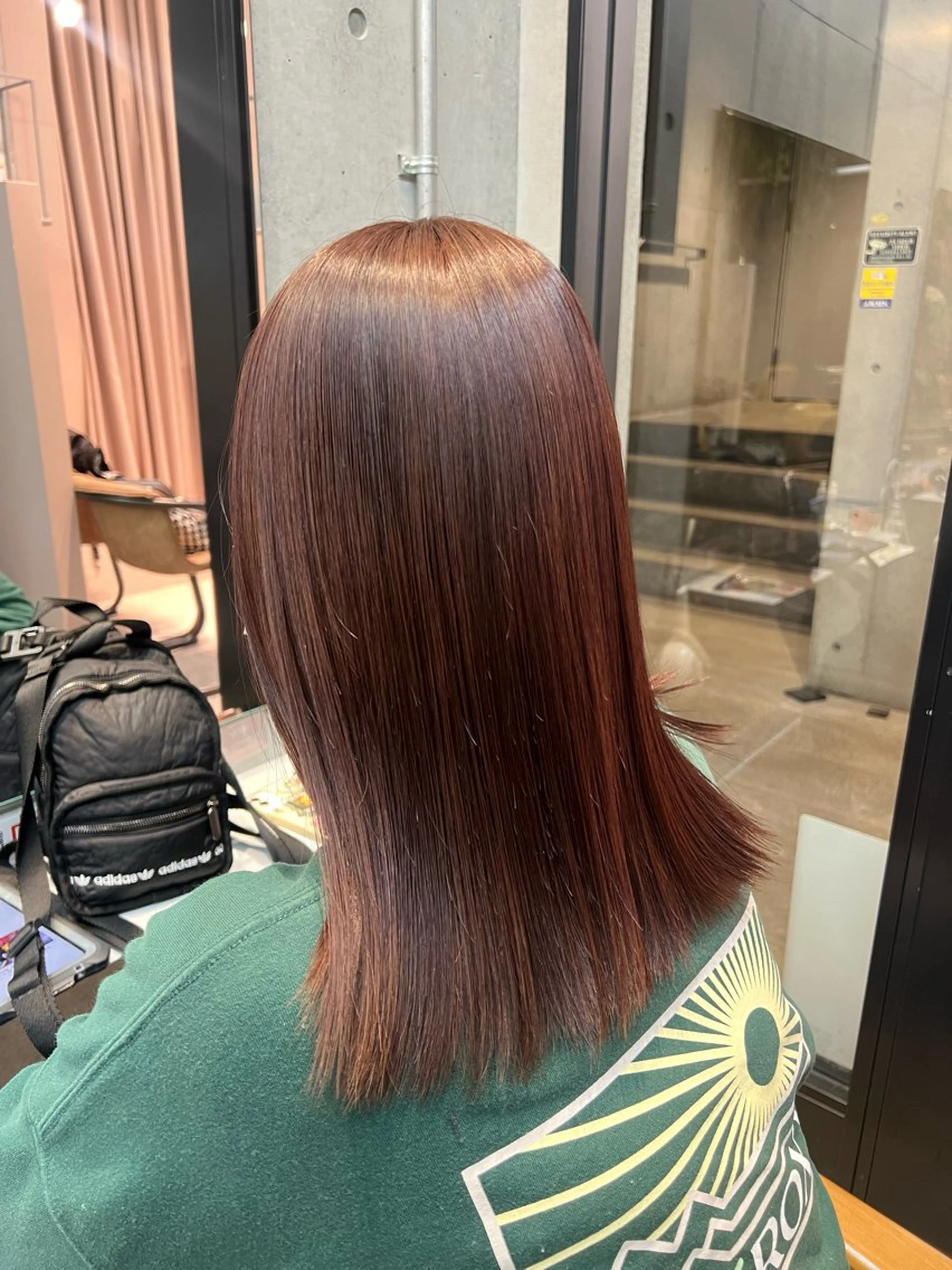 セミロング カコ/レイヤーカット ヘアアレンジのヘアスタイル