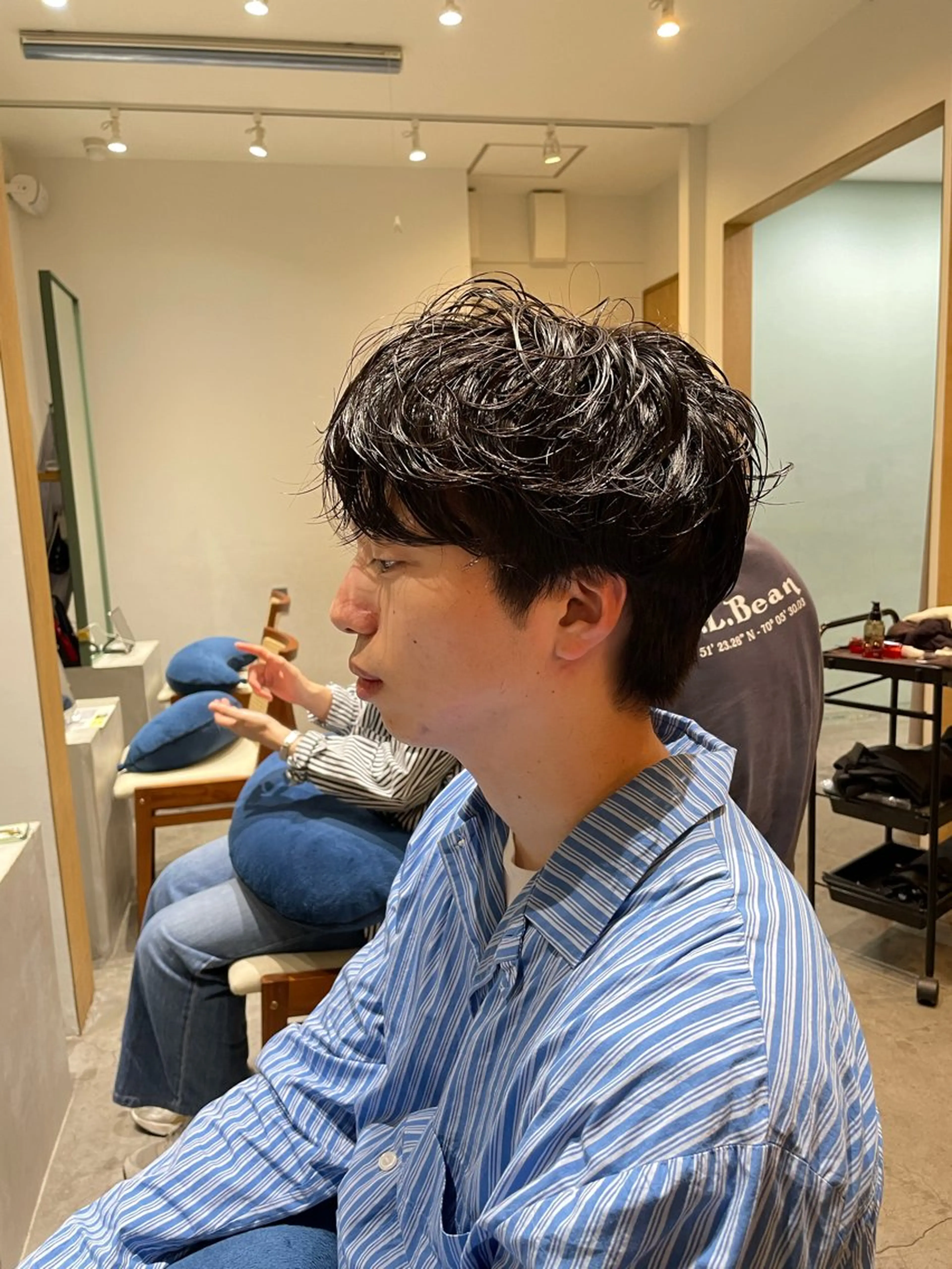 パーマ くびれミディアム/似 合わせ/鎌倉/edAのヘアスタイル