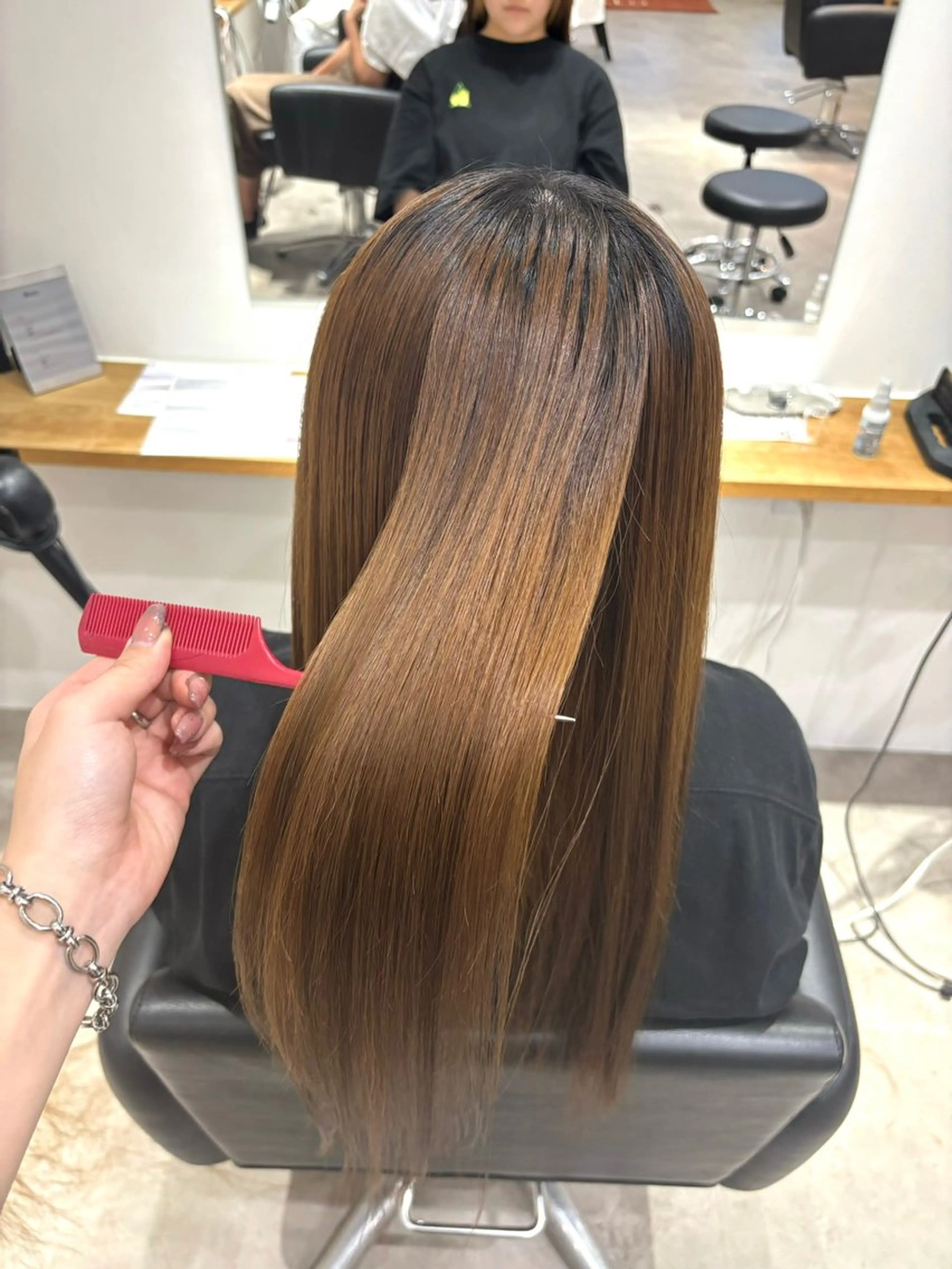 ロング 髪質改善 トリートメント カット トリートメント rink / 髪質改善✖️レイヤーのヘアスタイル