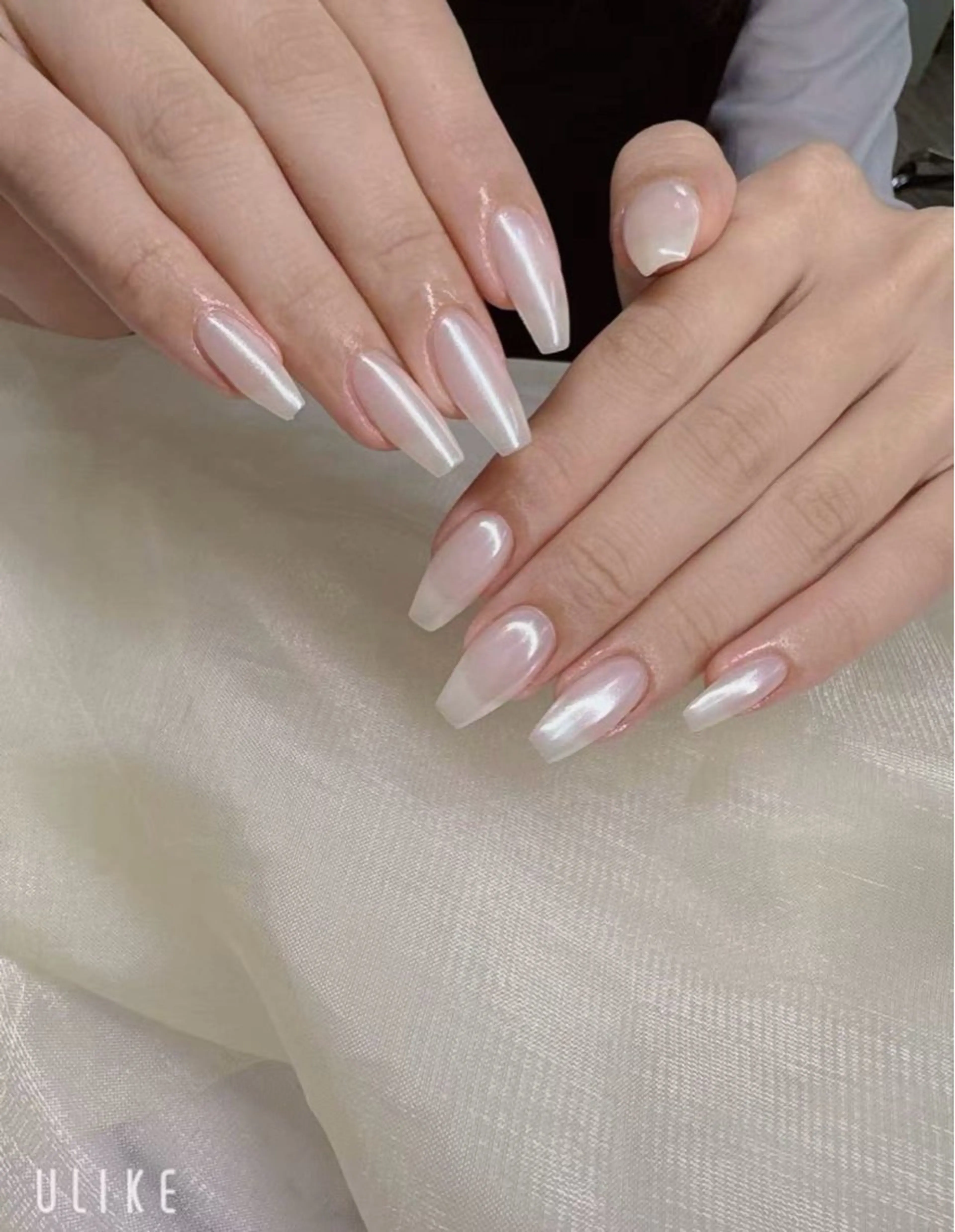 ネイル チークネイル 長さ出し フットネイル フレンチネイル ジェルネイル Han Evelynのネイルデザイン