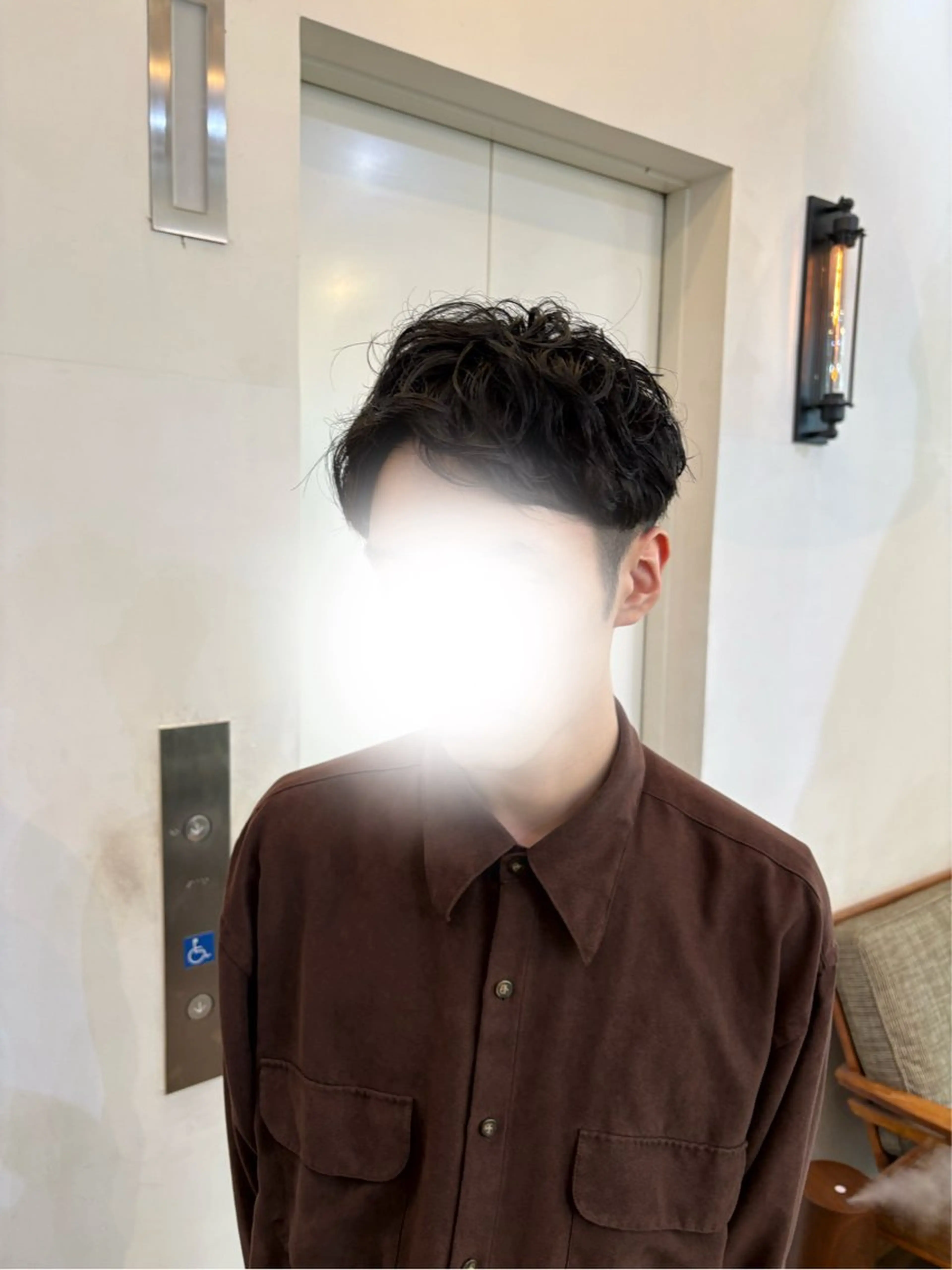 パーマ メンズ メンズパーマ カット トリートメント 似合わせカット‪// 鶴我万唯華のヘアスタイル