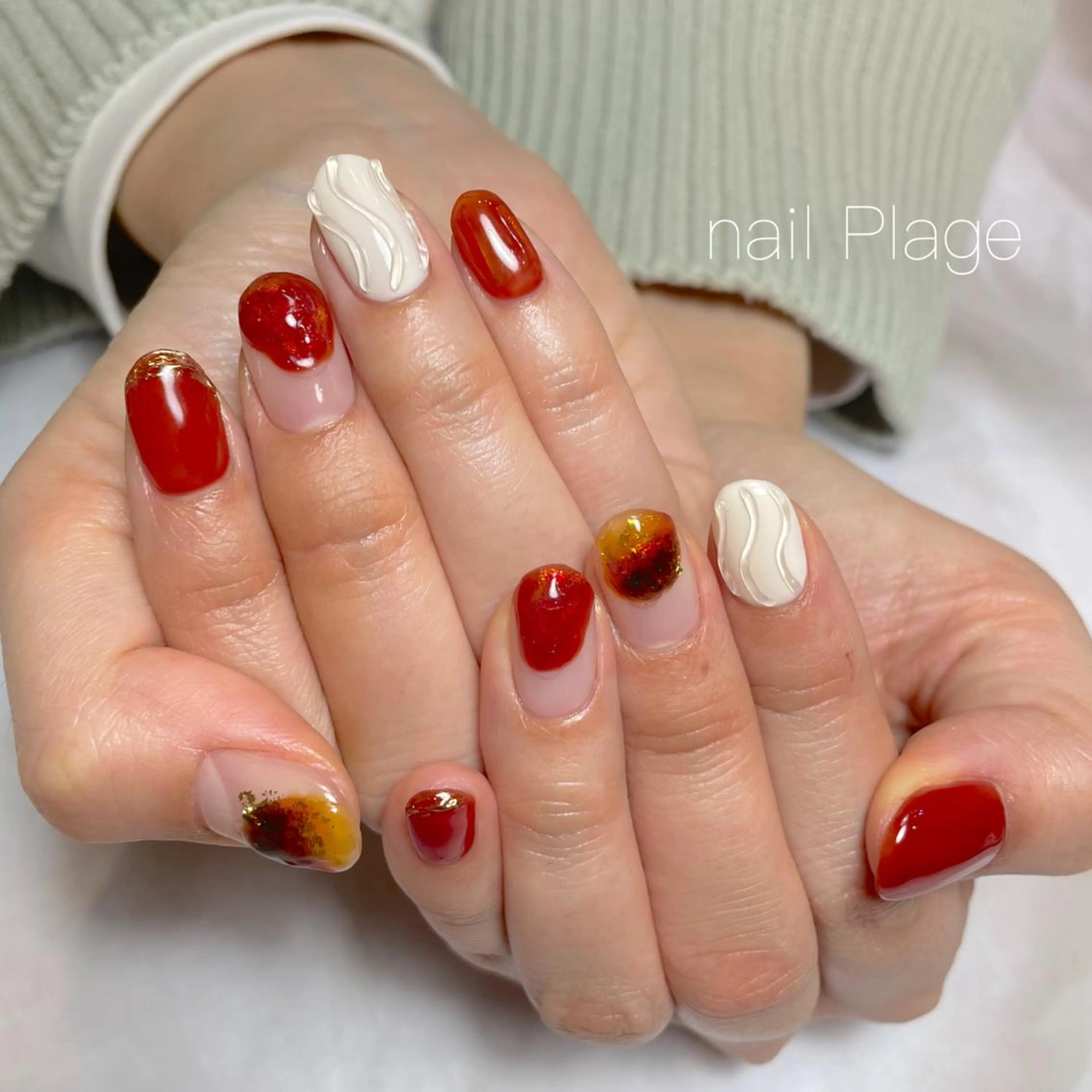 ネイル nail Plage Imai kanaのネイルデザイン