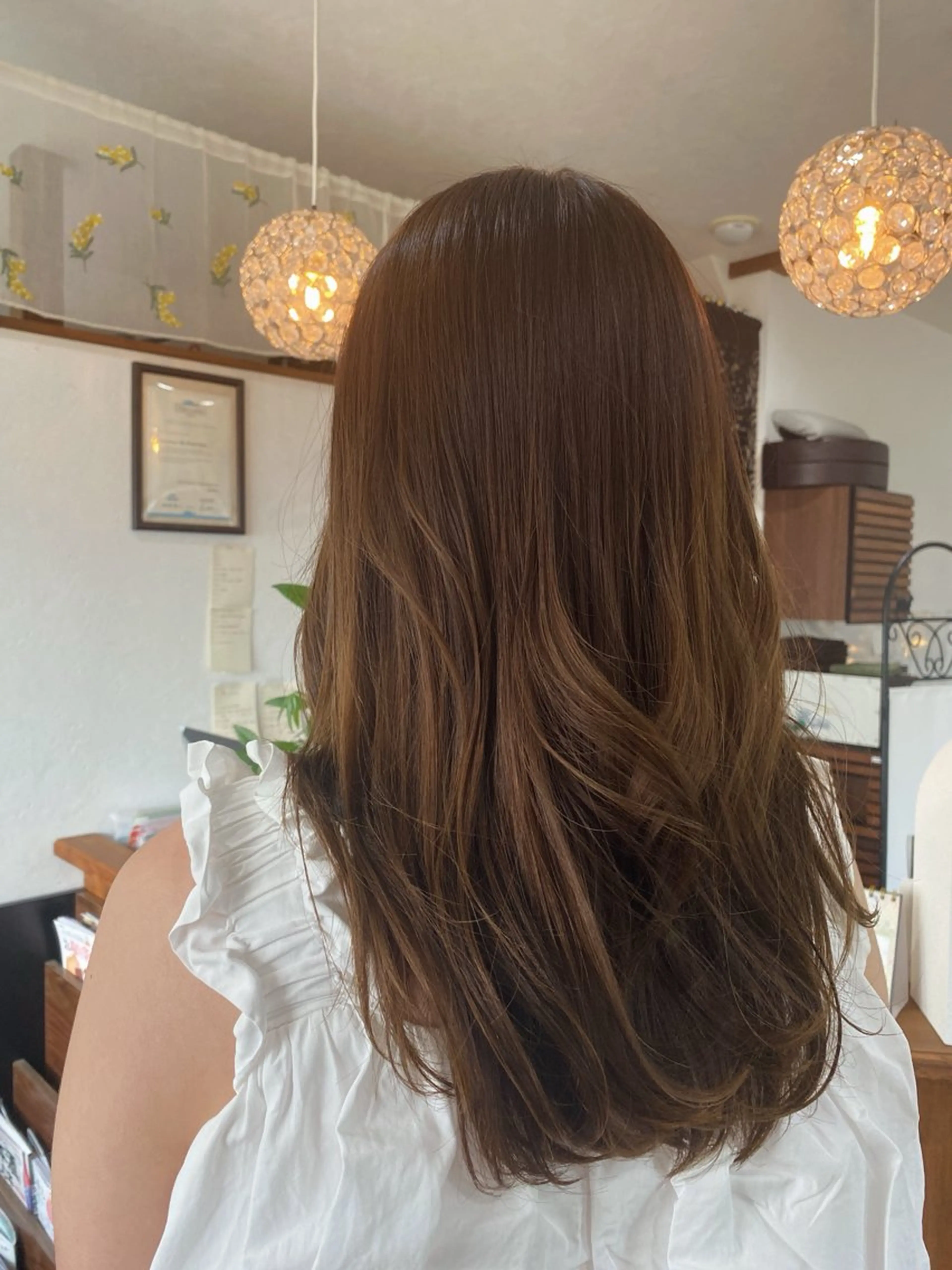カラー ベージュカラー ブリーチ オリーブベージュ ヘアカラー ヘッドスパ カラーモデル募集🩰 Abe Amiのヘアスタイル