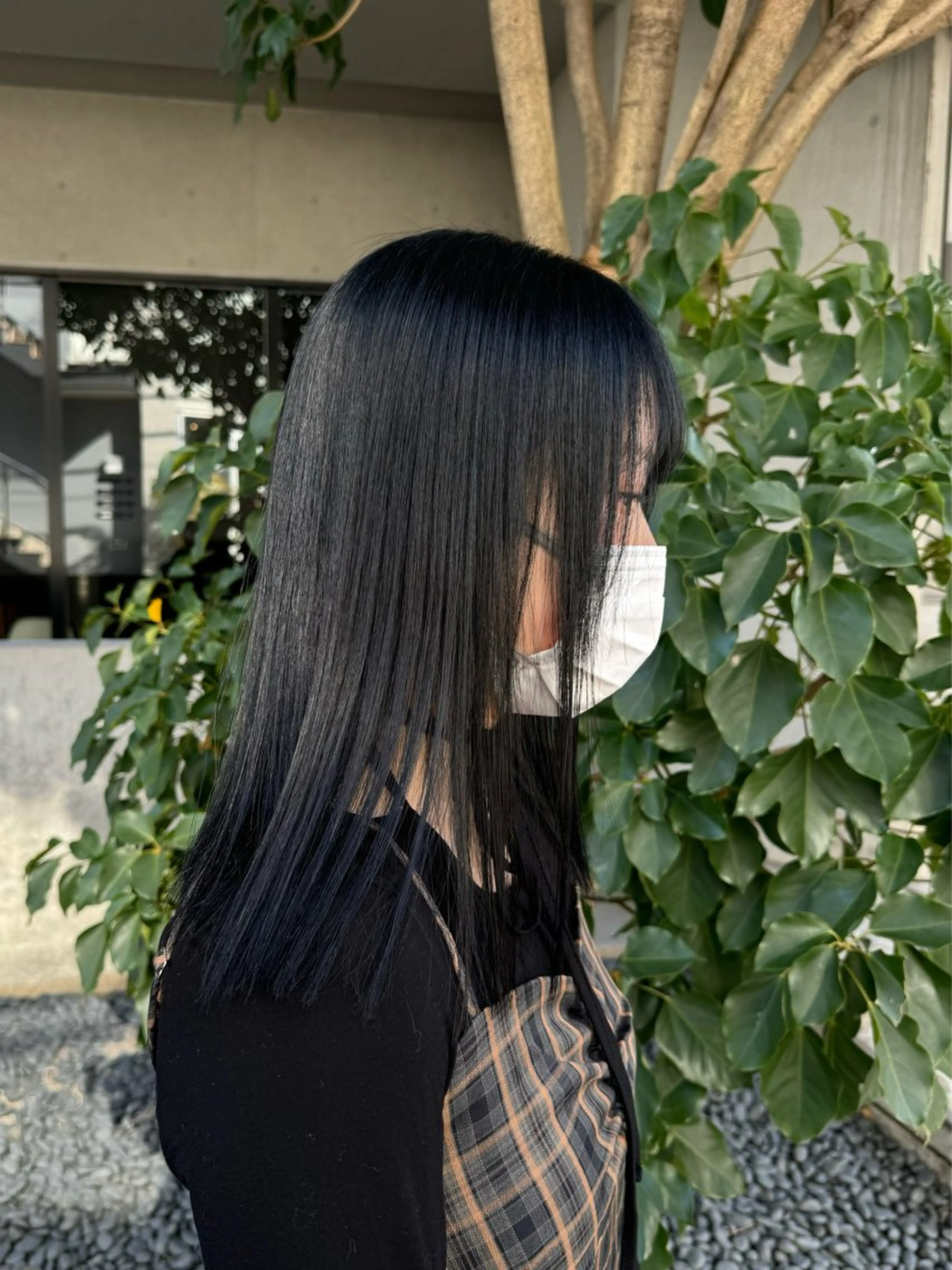 【ブリーチしている方限定🐦‍⬛】残留しない黒カラー＋韓国式水トリートメント/1ヶ月以上の色持ち/就活生オススメの写真