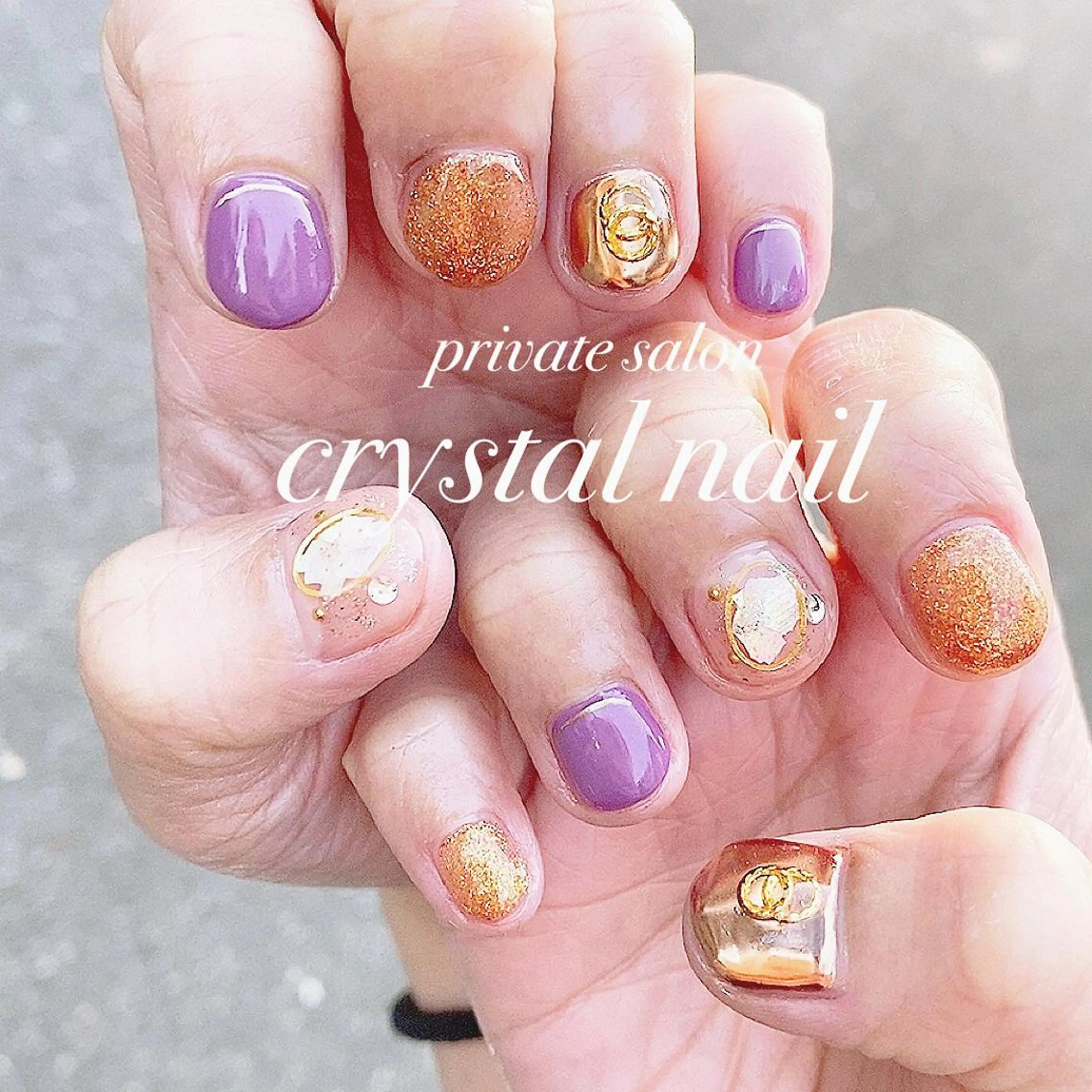 ネイル Crystal Nailのネイルデザイン