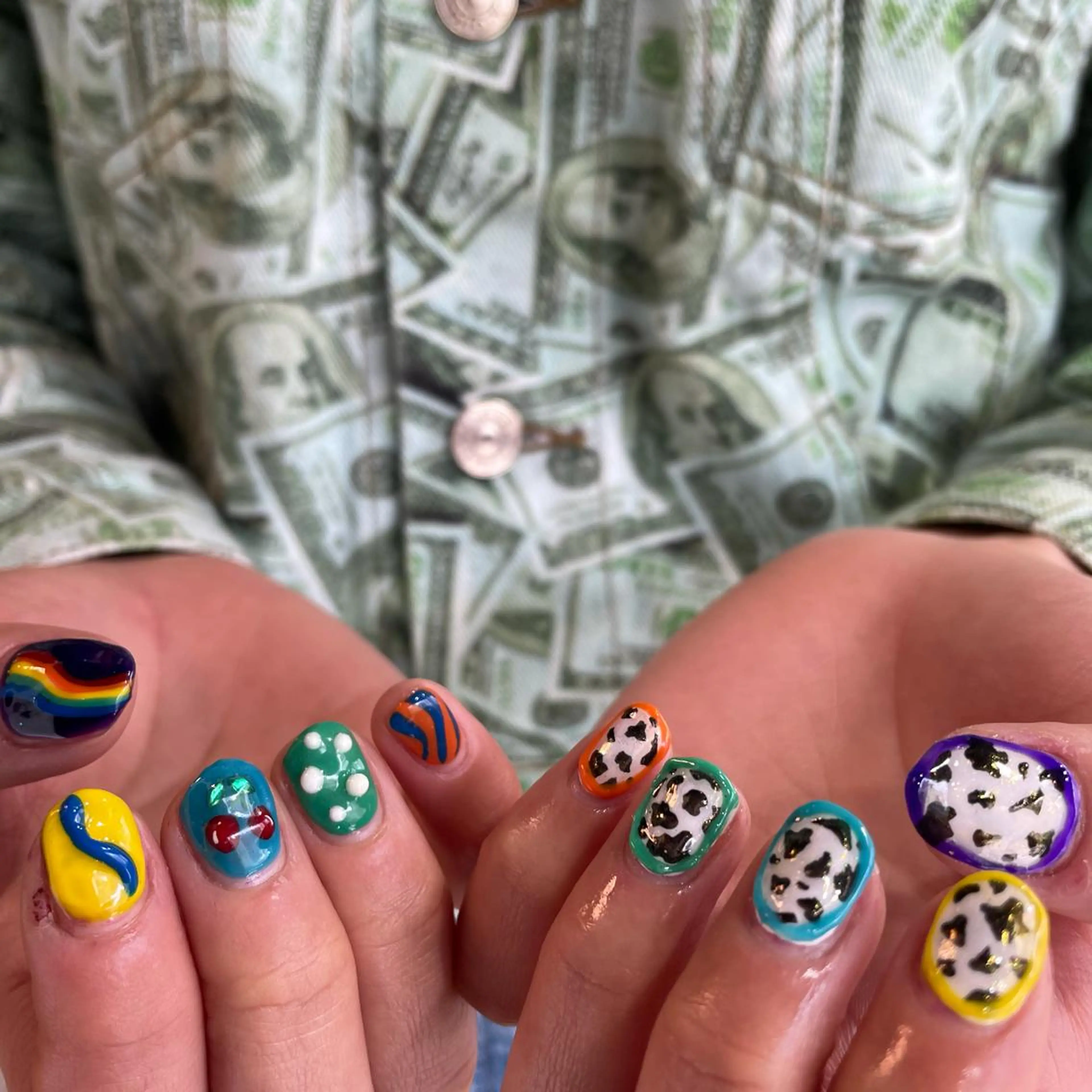 ネイル ハンドネイル 韓国ヘア🦋 MIYUのヘアスタイル