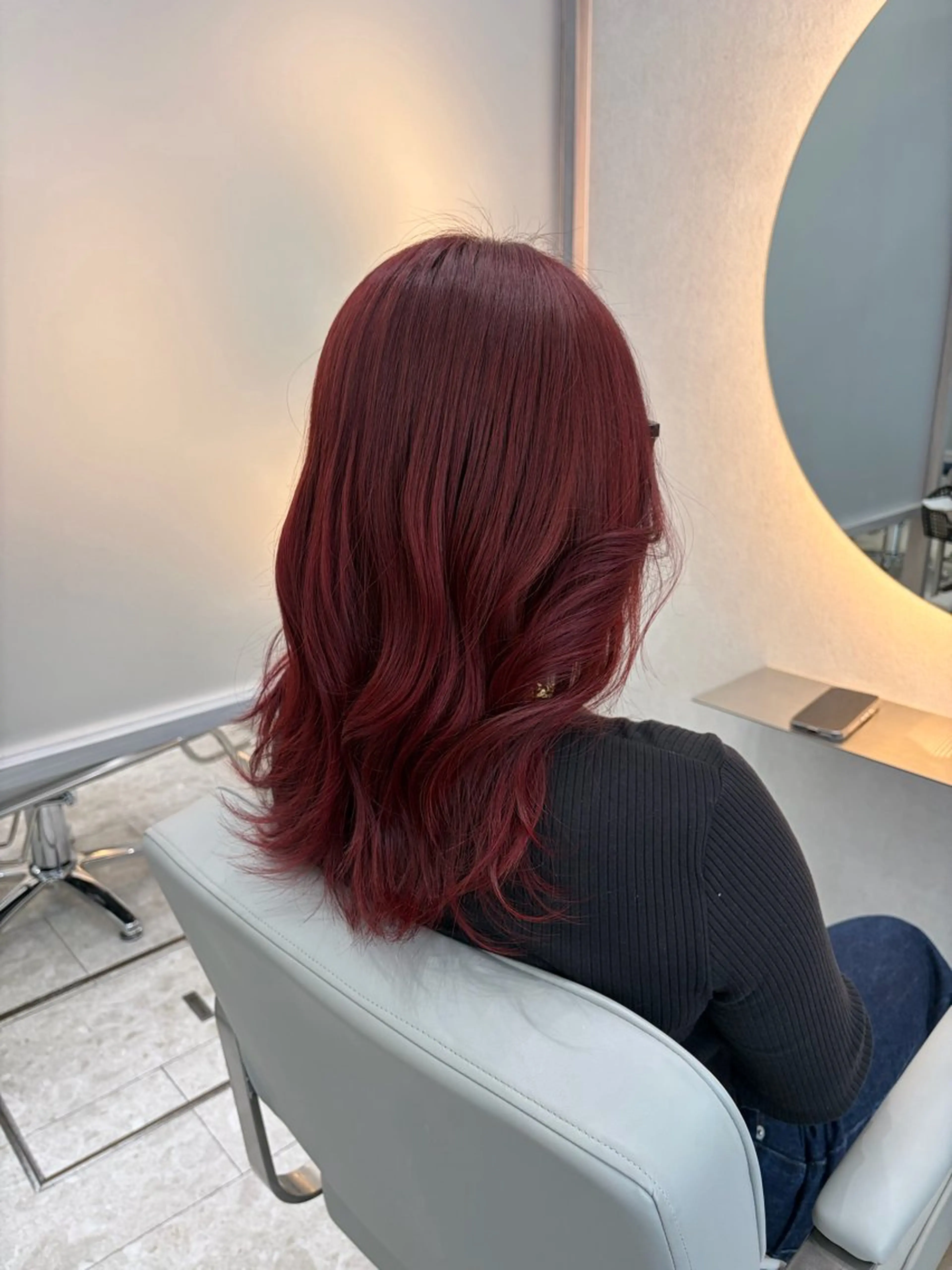 ロング くせ毛 髪質改善 ヘアカラー 大人ヘア✨髪質改善 ✨艶髪＊今泉のヘアスタイル