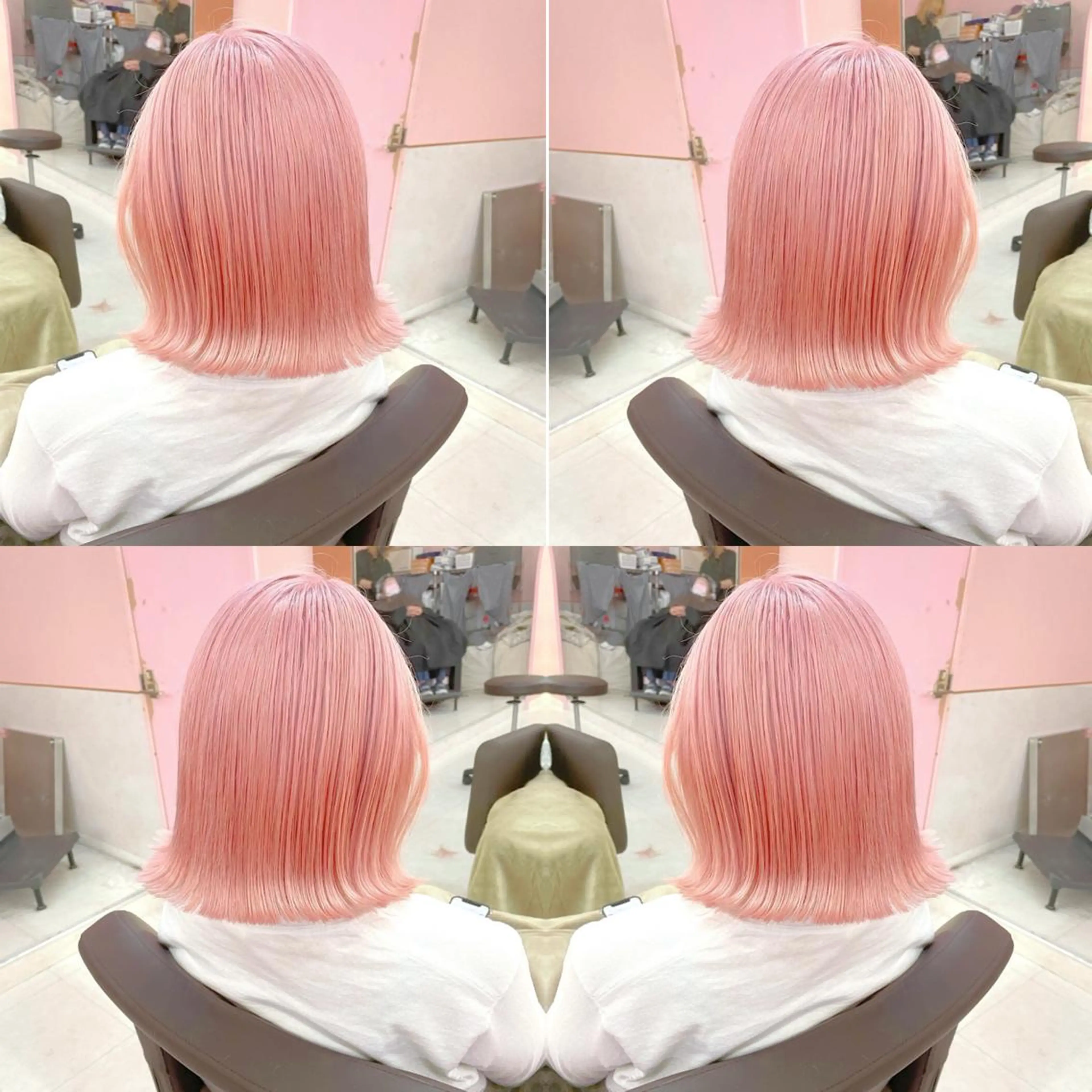 ロング カラー ヘアカラー トリートメント ダブルカラー特化💍 tiam💍韓国ヘアのヘアスタイル