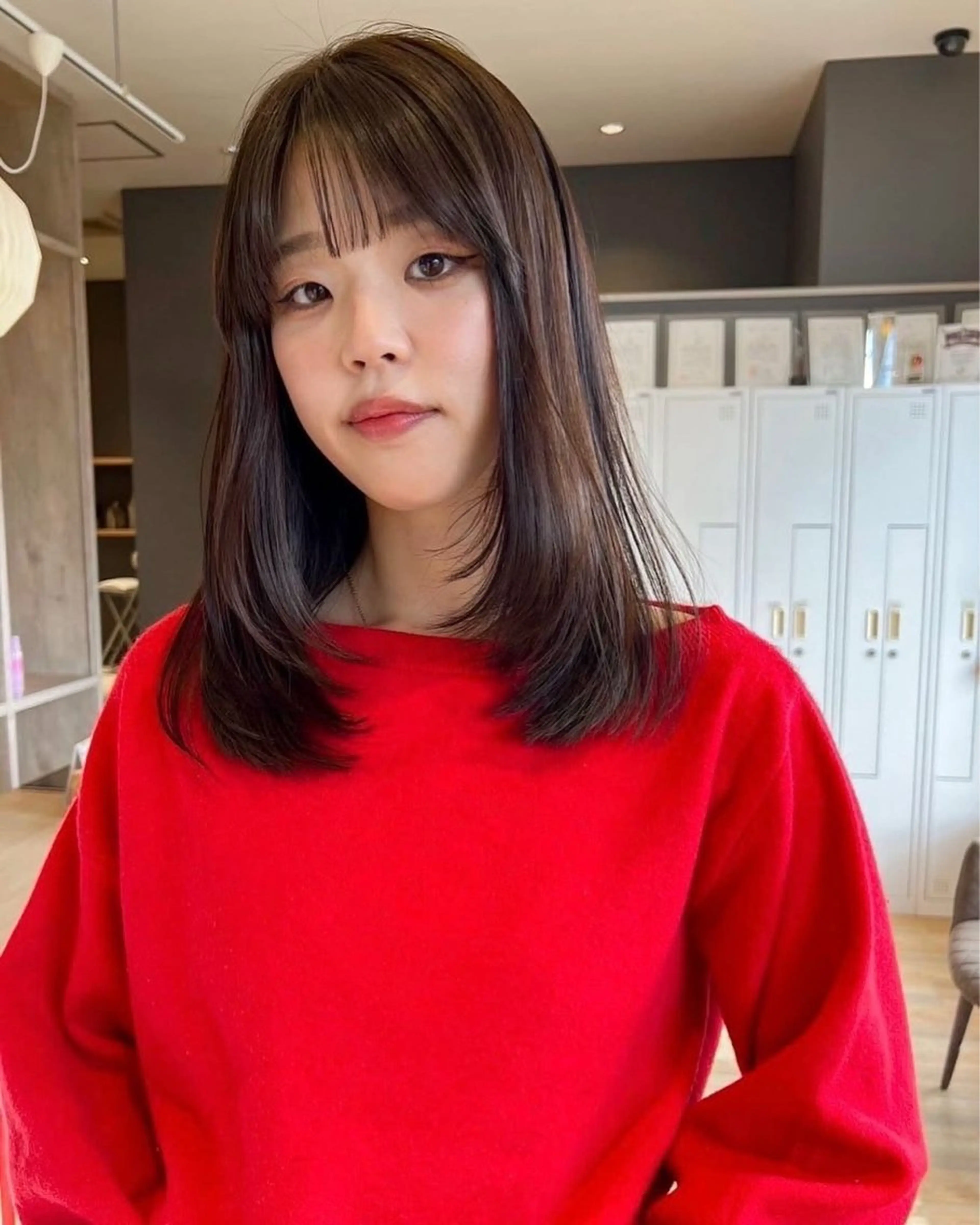 ロング カット ヘアカラー 樋口智士/倉敷/中庄 /縮毛矯正/髪質改善のヘアスタイル