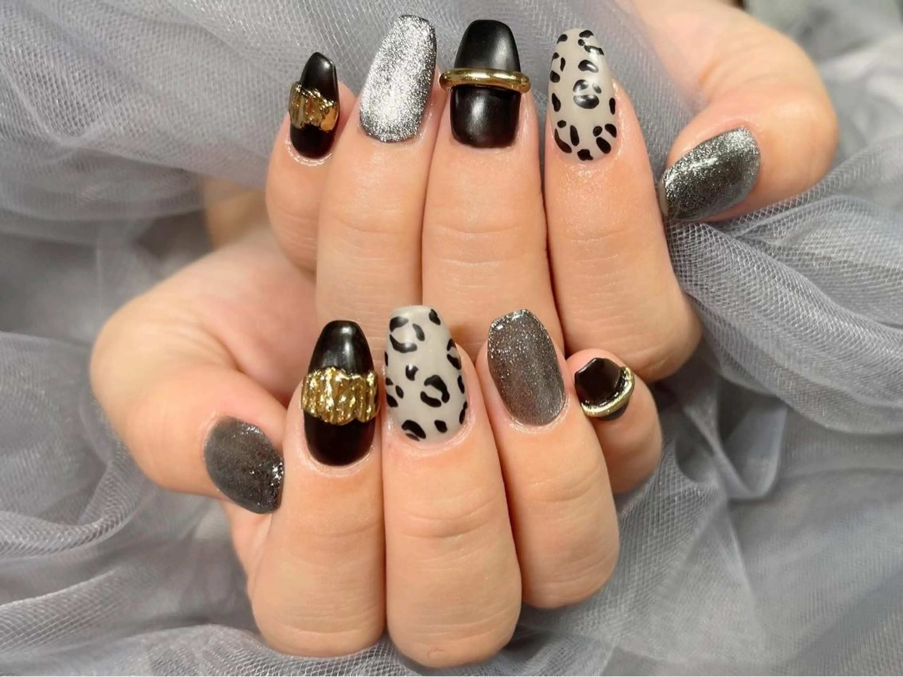 ネイル マットネイル ハンドネイル Nail Salon KURELLYのネイルデザイン