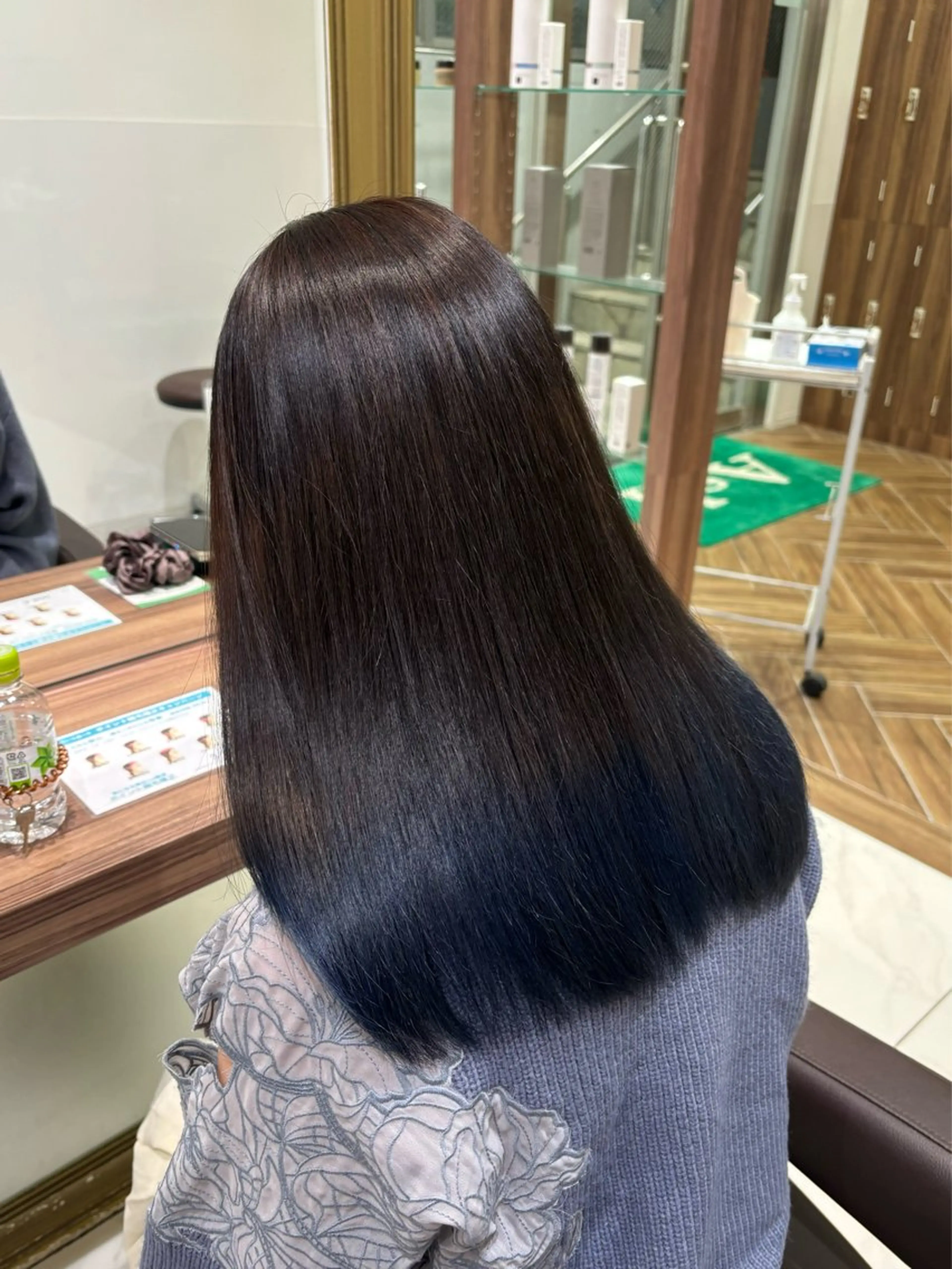 セミロング ヘアカラー 兵頭こころ モデル様募集中🎀のヘアスタイル