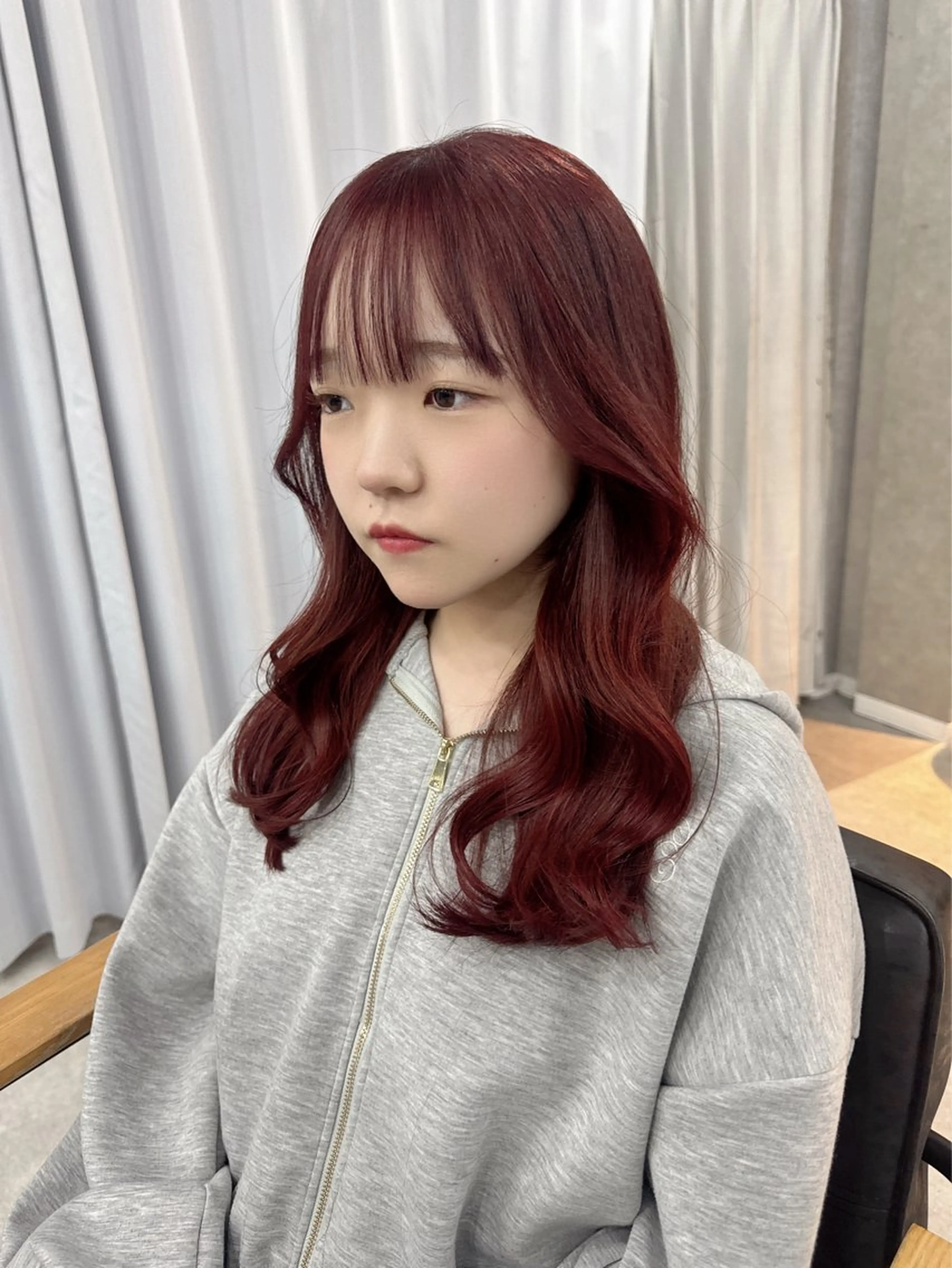 ロング カラー ベージュカラー ブリーチ ブラウンカラー 透明感カラー ダブルカラー 赤み無し柔らかカラー 【梅田】madokaのヘアスタイル