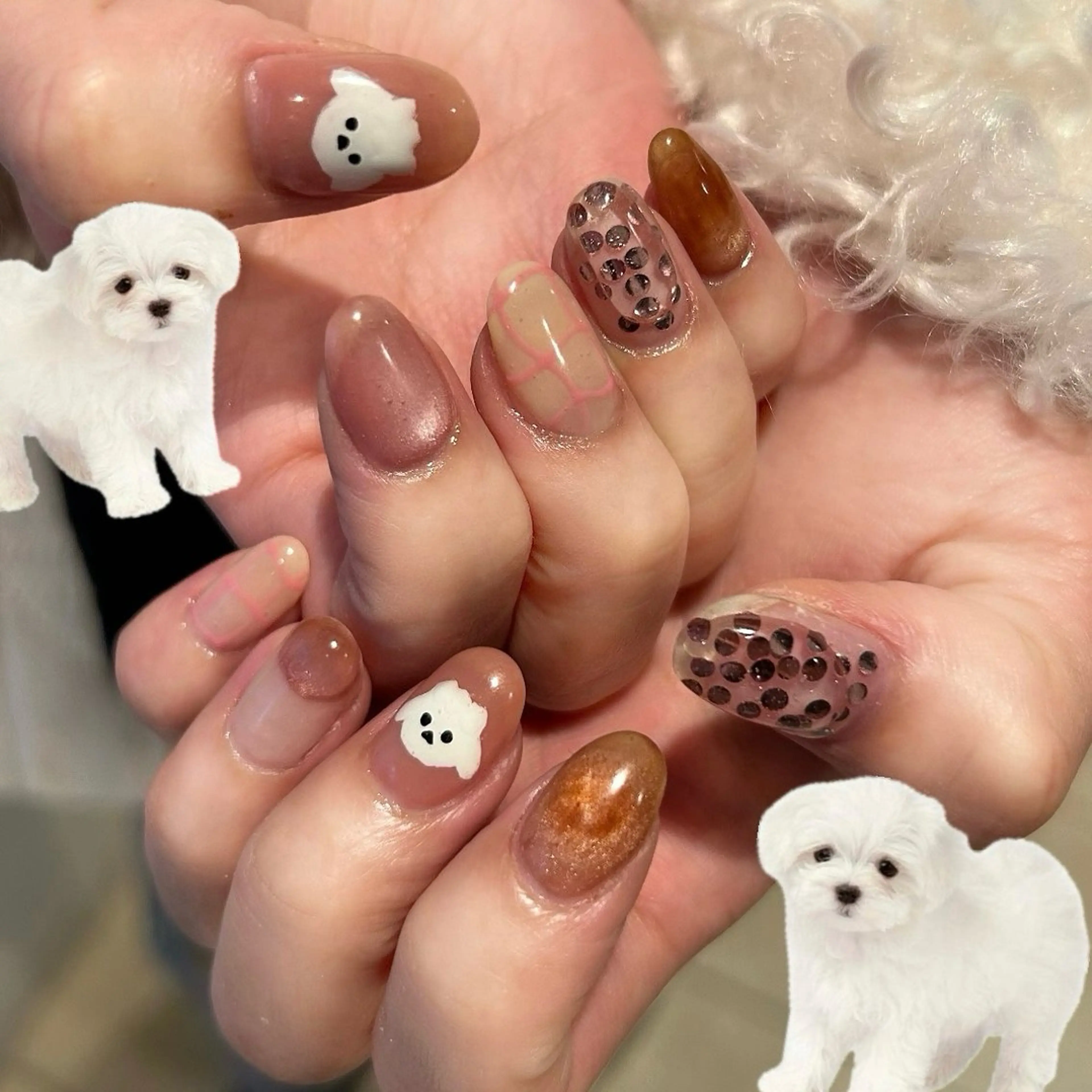 ネイル ハンドネイル フットネイル ASA nail / アート☀︎ニュアンスのネイルデザイン