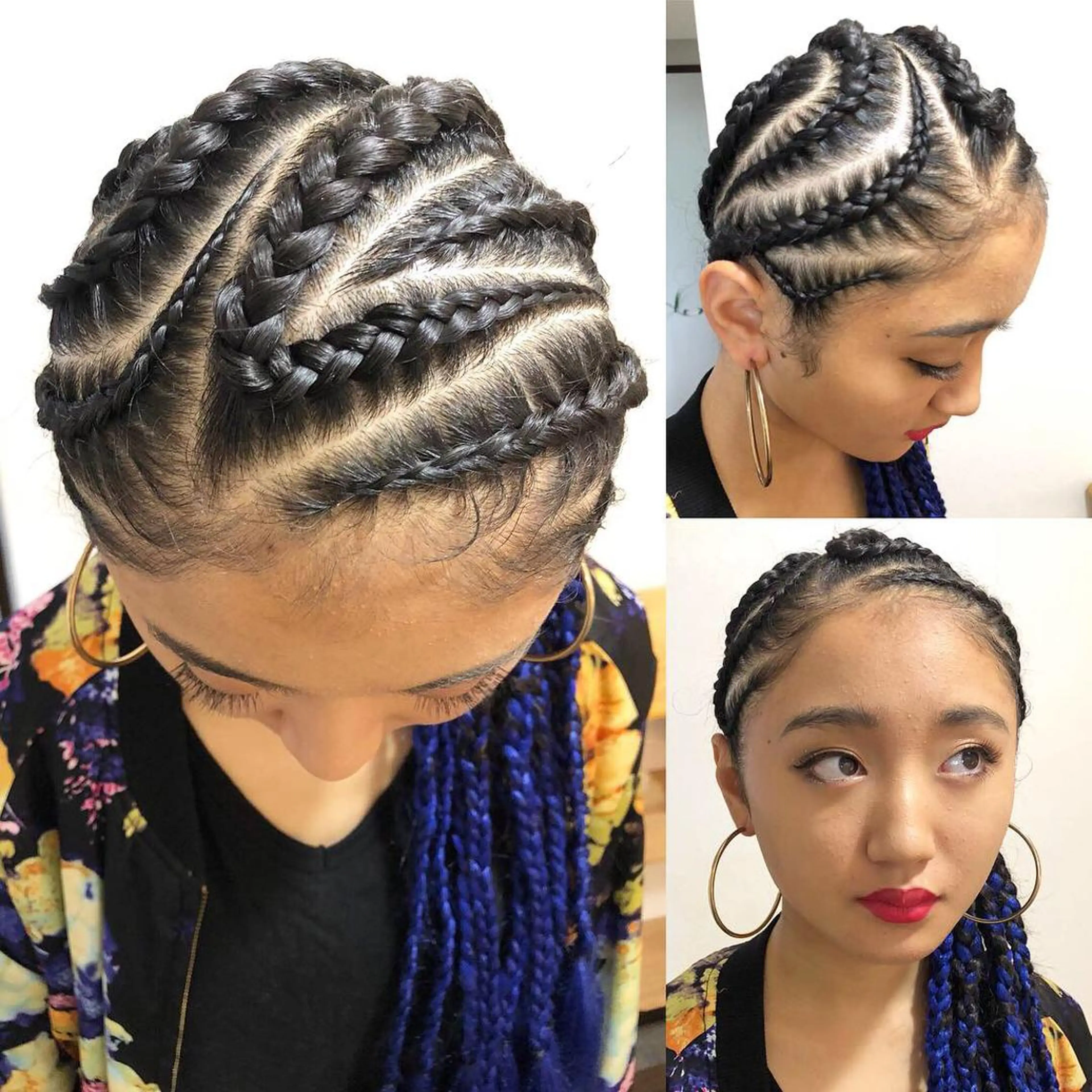 セミロング ヘアアレンジ エクステ ヘアセット 池田 景子のヘアスタイル