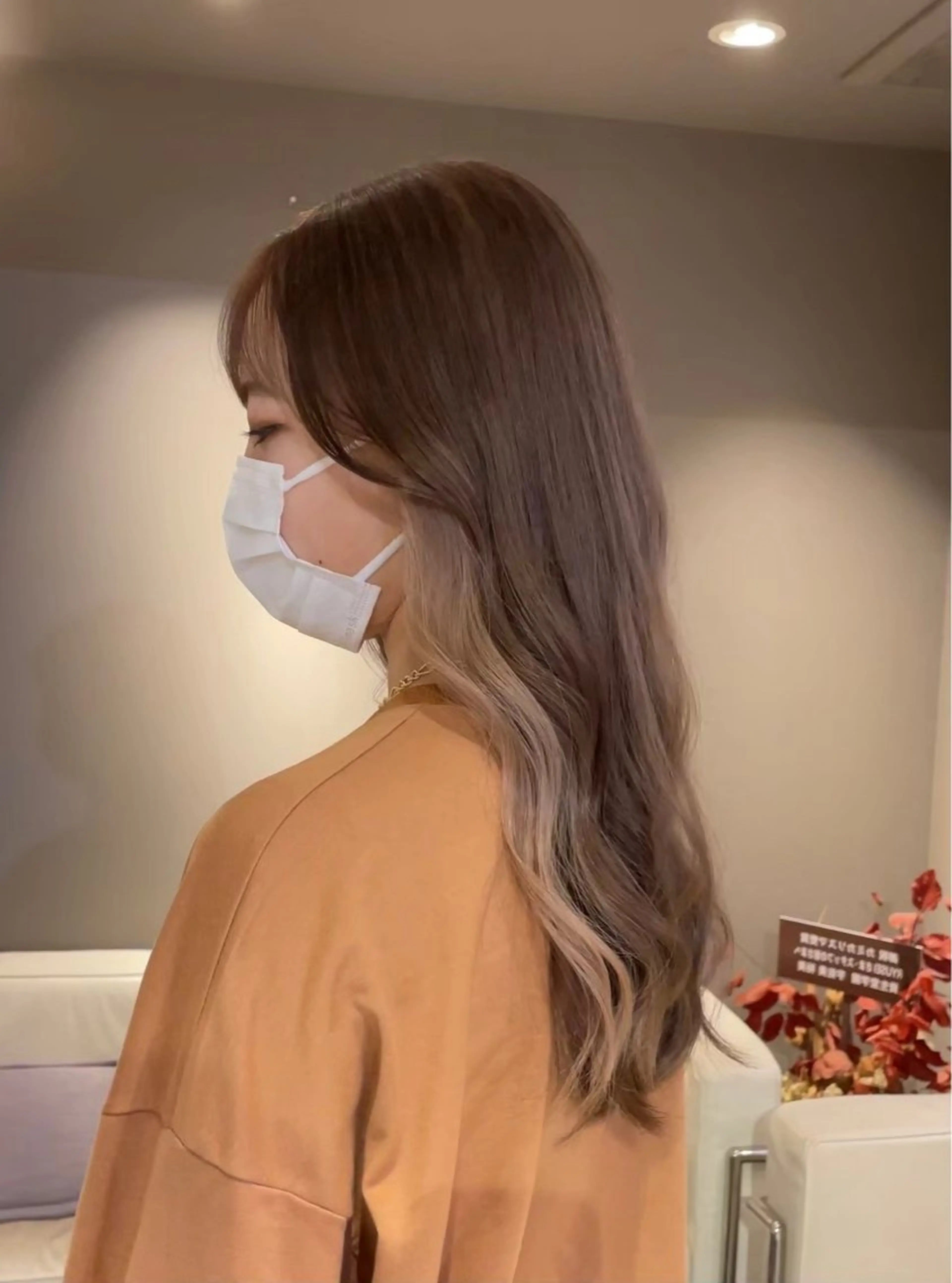 ロング ボブ ハイライト ロング ヘアカラー 🧡髪質改善💛 🌸SAKURA🌸のヘアスタイル