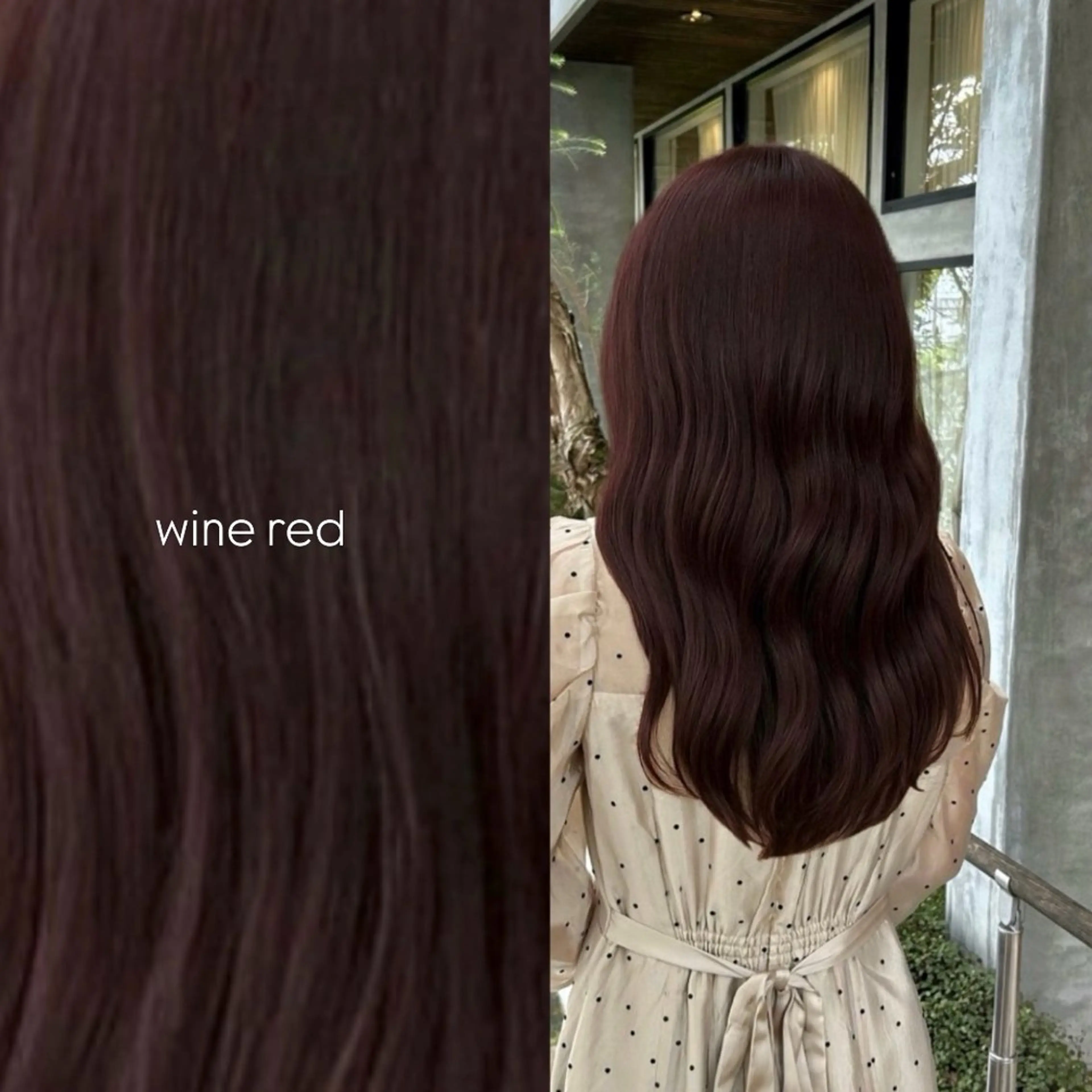 ロング カラー レッドカラー ヘアカラー lapis / soraのヘアスタイル