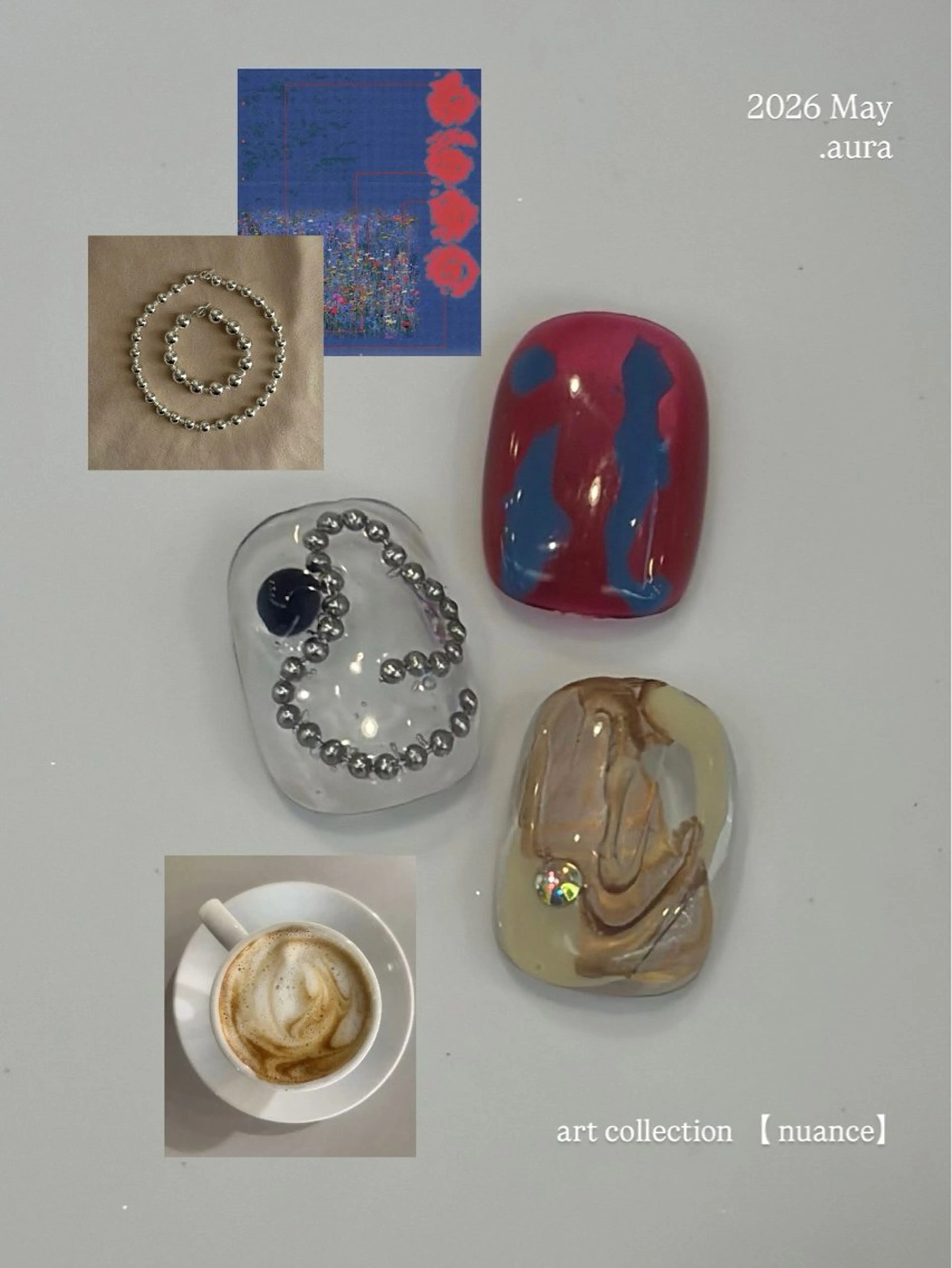 【初回オフなし/ハンドorフット】持ち込みOK！Free Art/幅広いDesignを楽しみたい方にの写真