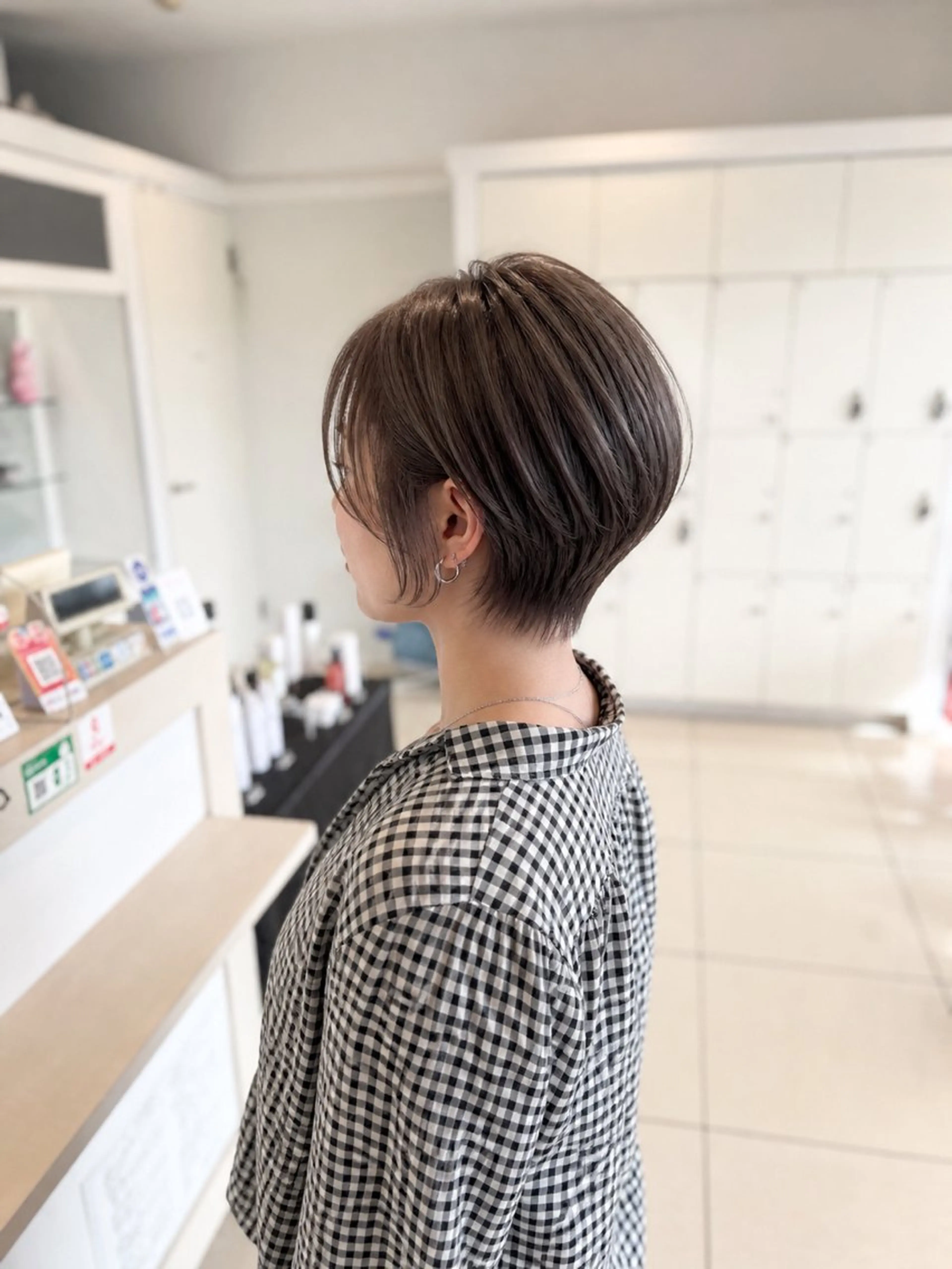 ショート カラー カット ヘアカラー トリートメント 金子 直樹のヘアスタイル