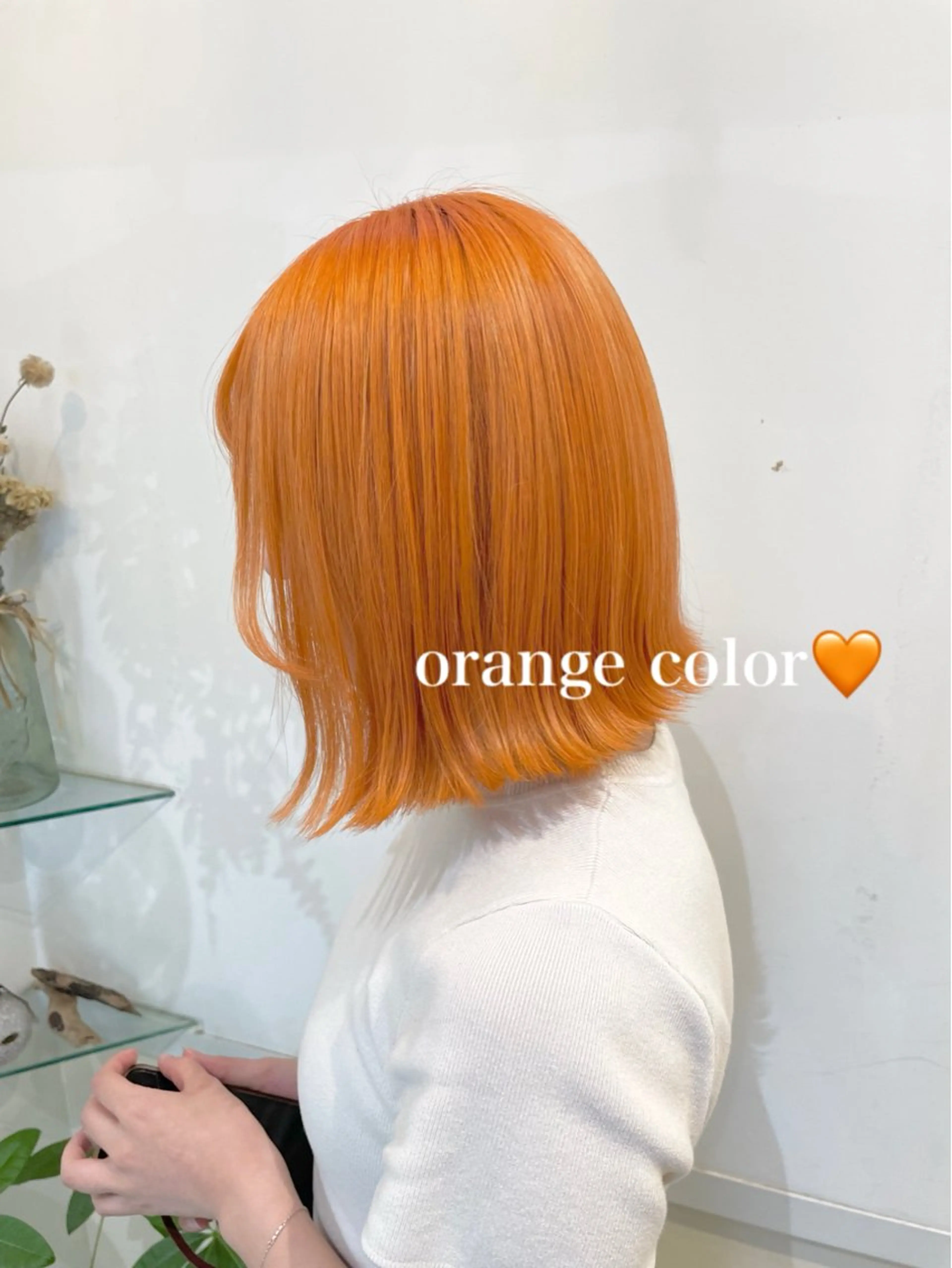 ミディアム カラー ヘアカラー トリートメント 髪質改善カラー🤍 エクステ✨君島由実子のヘアスタイル