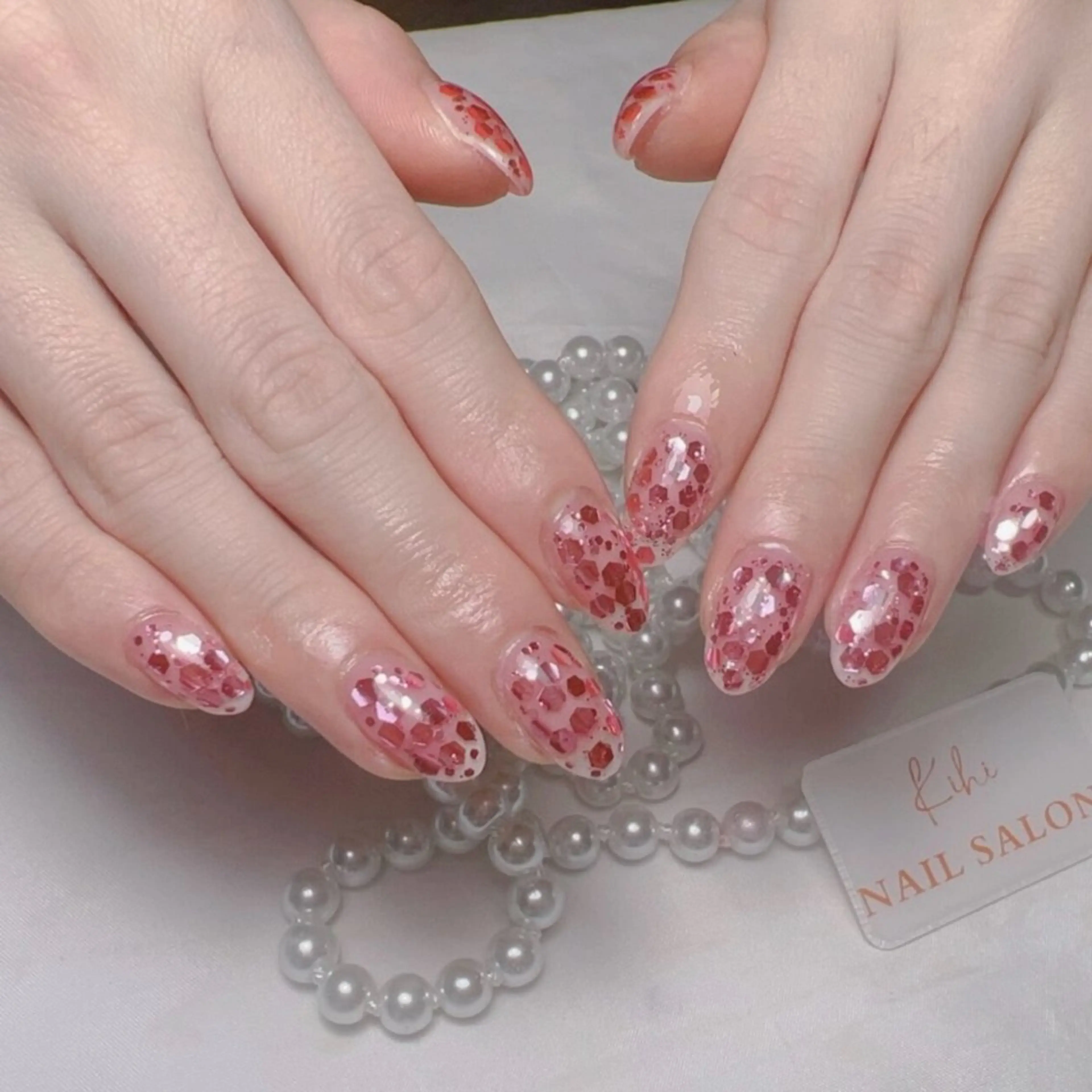 ネイル アートネイル フレンチネイル ジェルネイル グラデーション 韓国ネイル ハンドネイル 💕鈴木ユリ パラジェル/オフ無料のネイルデザイン