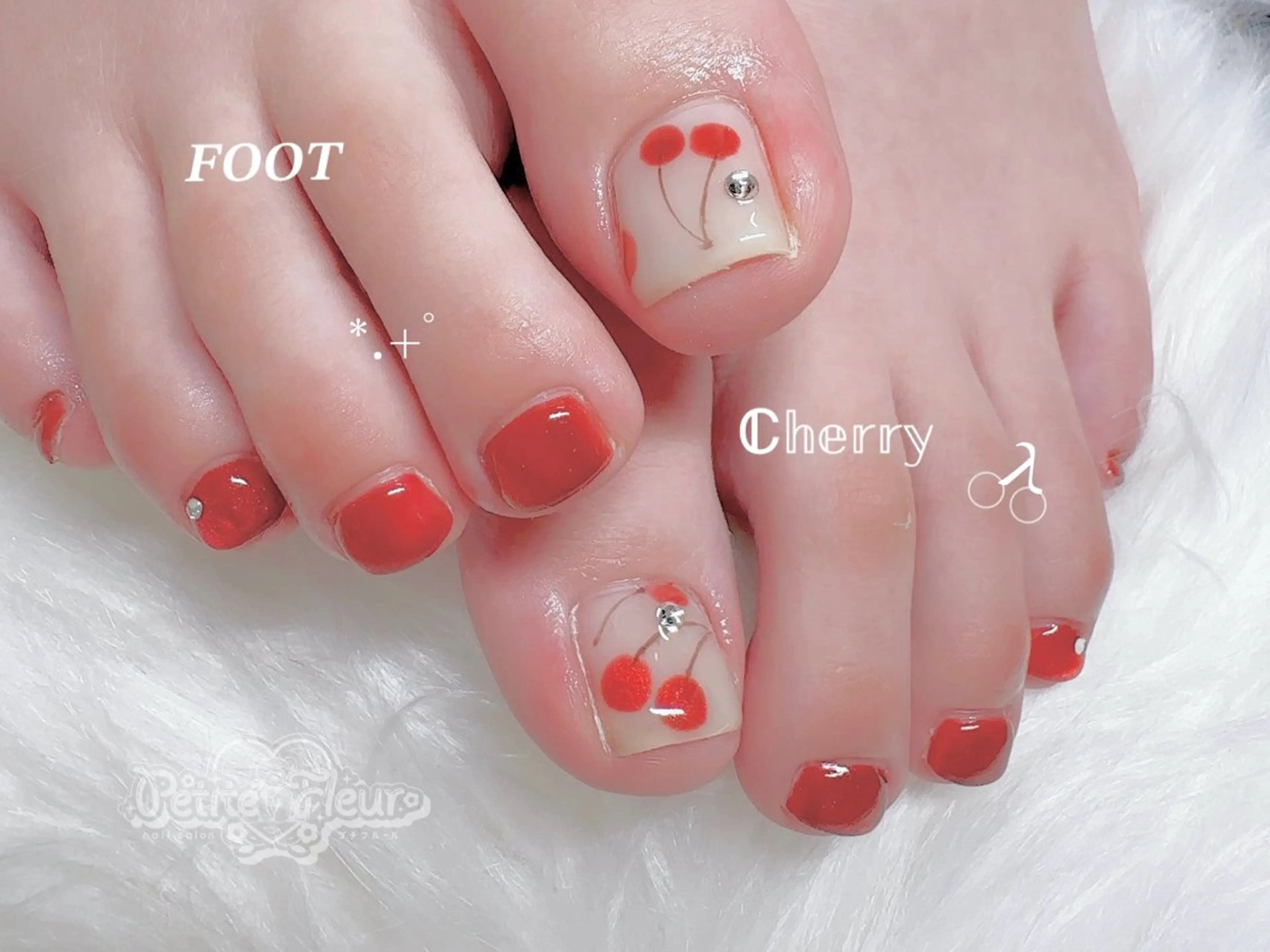 ネイル ❁⃘*。Petite fleur❁⃘*りさのネイルデザイン