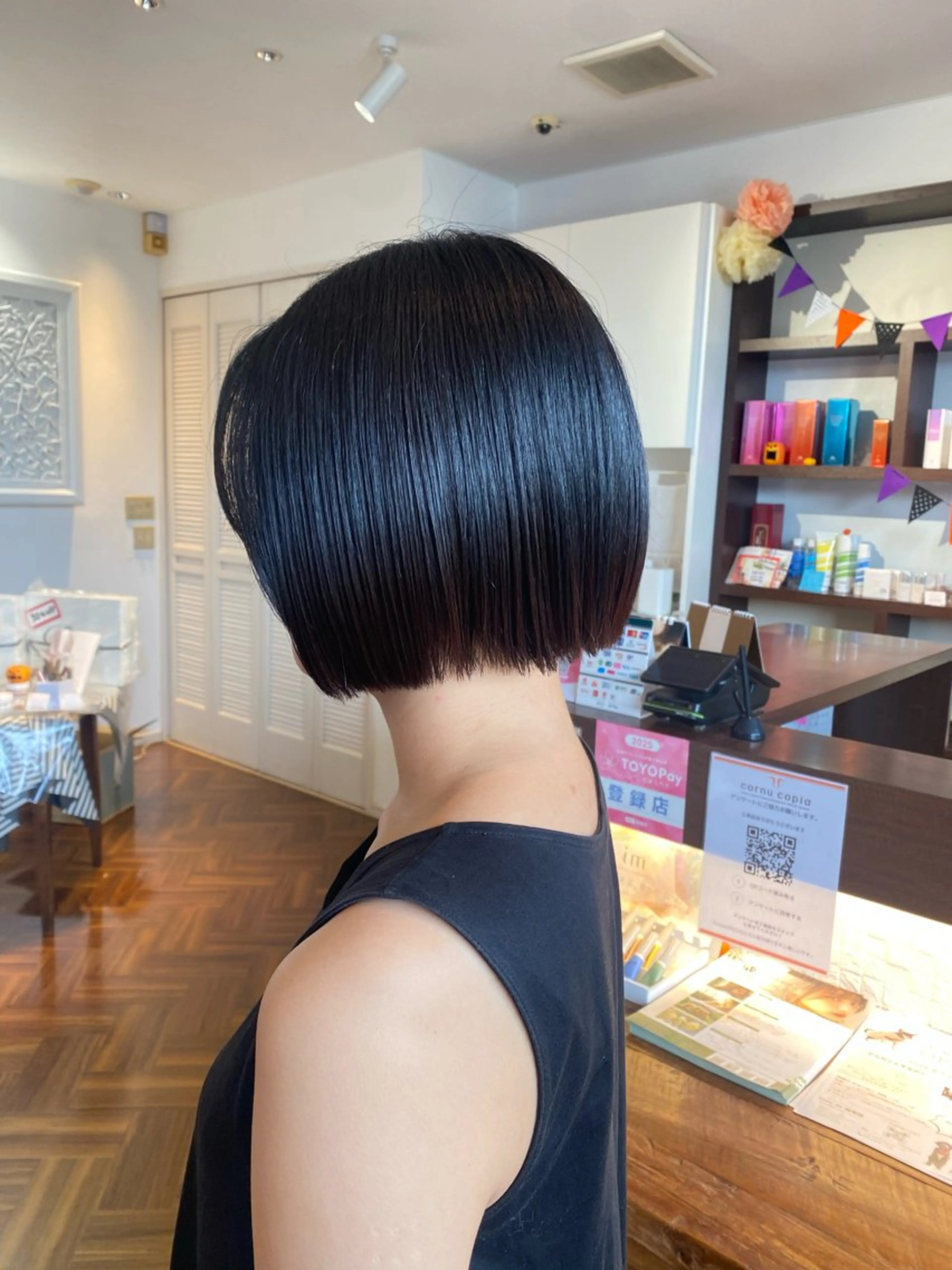 ショート ボブ 富樫 摩耶のヘアスタイル