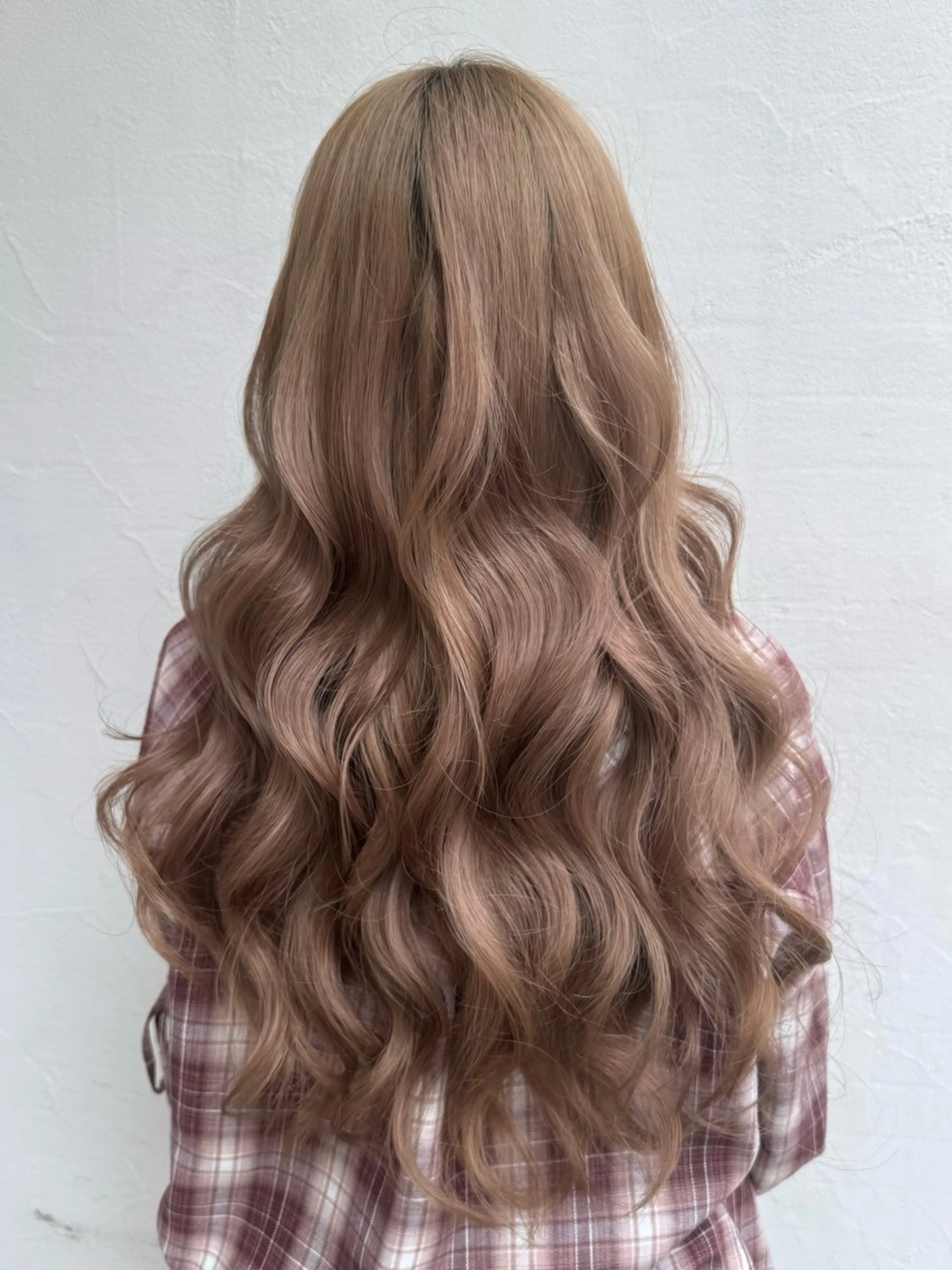 ロング ヘアセット 小田 珠里花のヘアスタイル