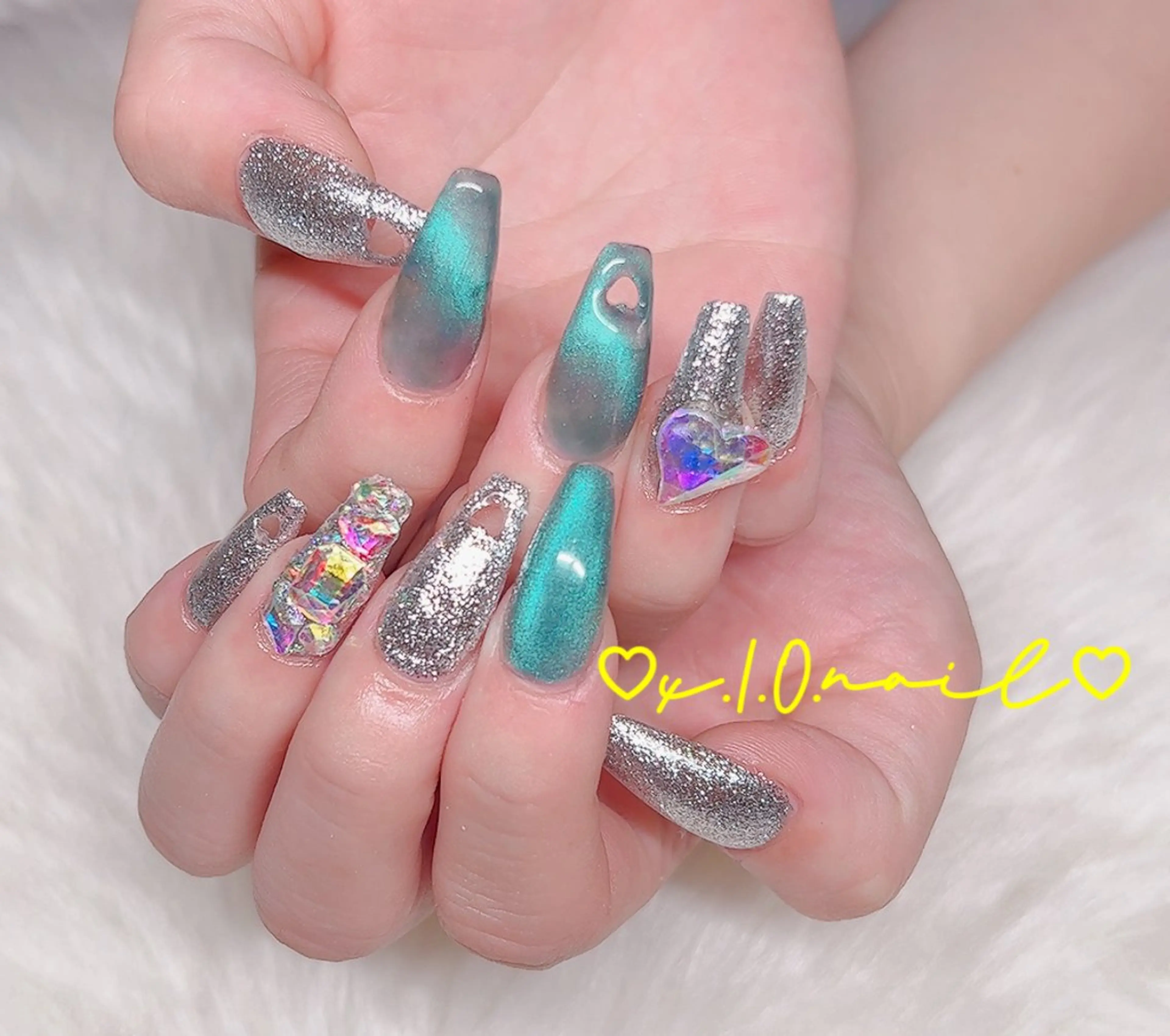 ネイル マグネットネイル ハンドネイル x.1.0.nail ♡Cのネイルデザイン