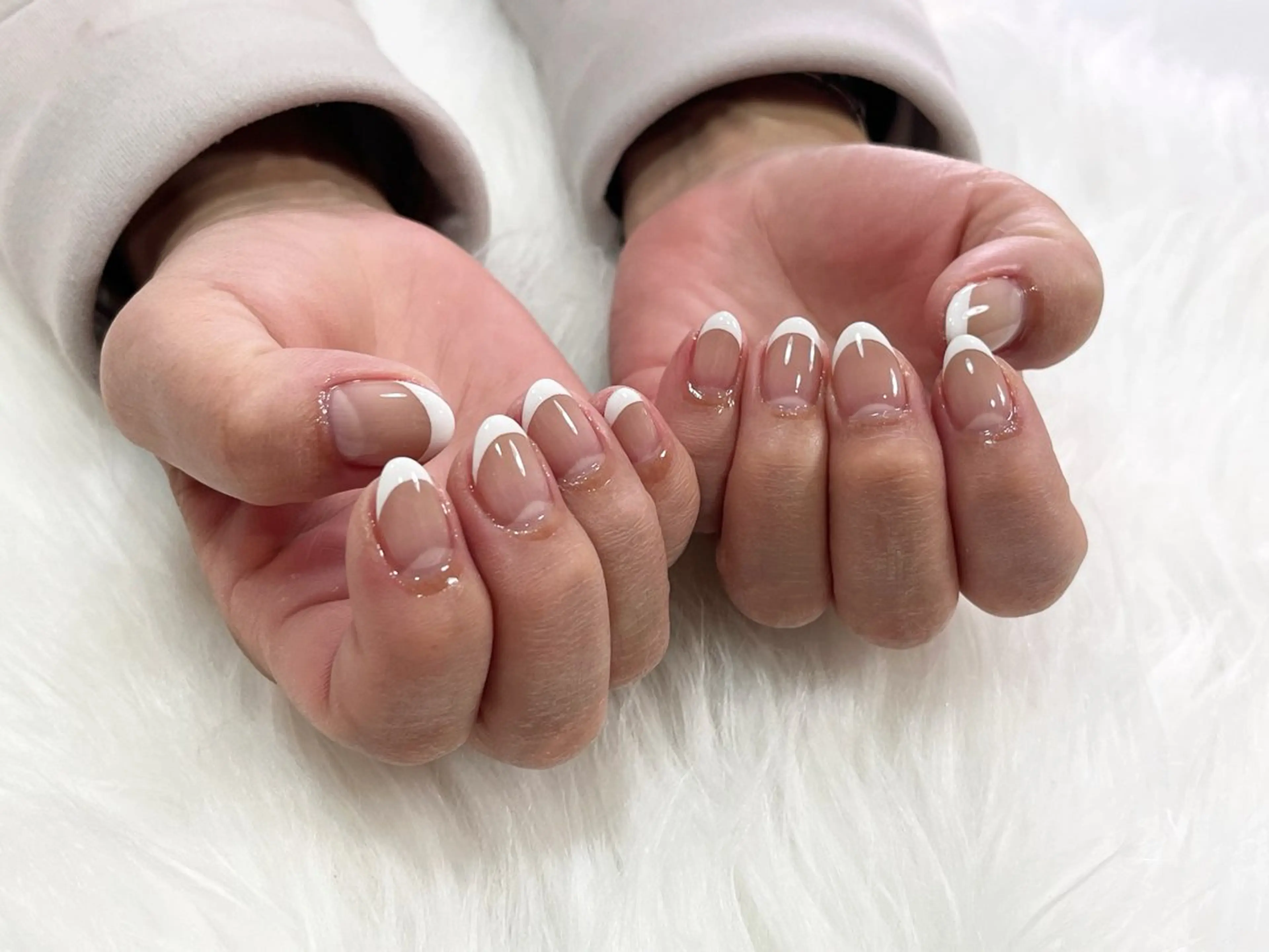 ネイル フレンチネイル グラデーション nail salon Belle＊makoのネイルデザイン