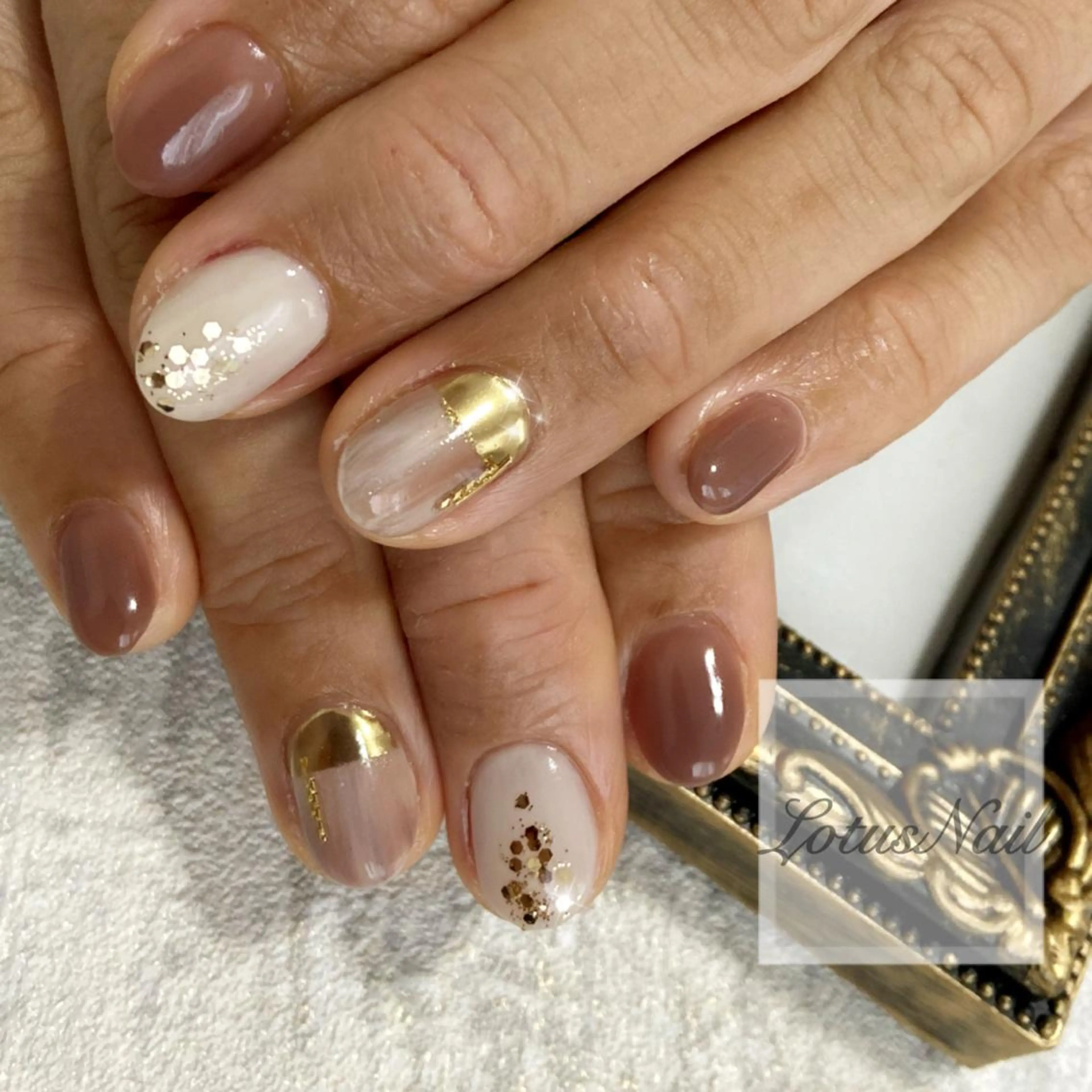 ネイル ハンドネイル Lotus Nailのネイルデザイン