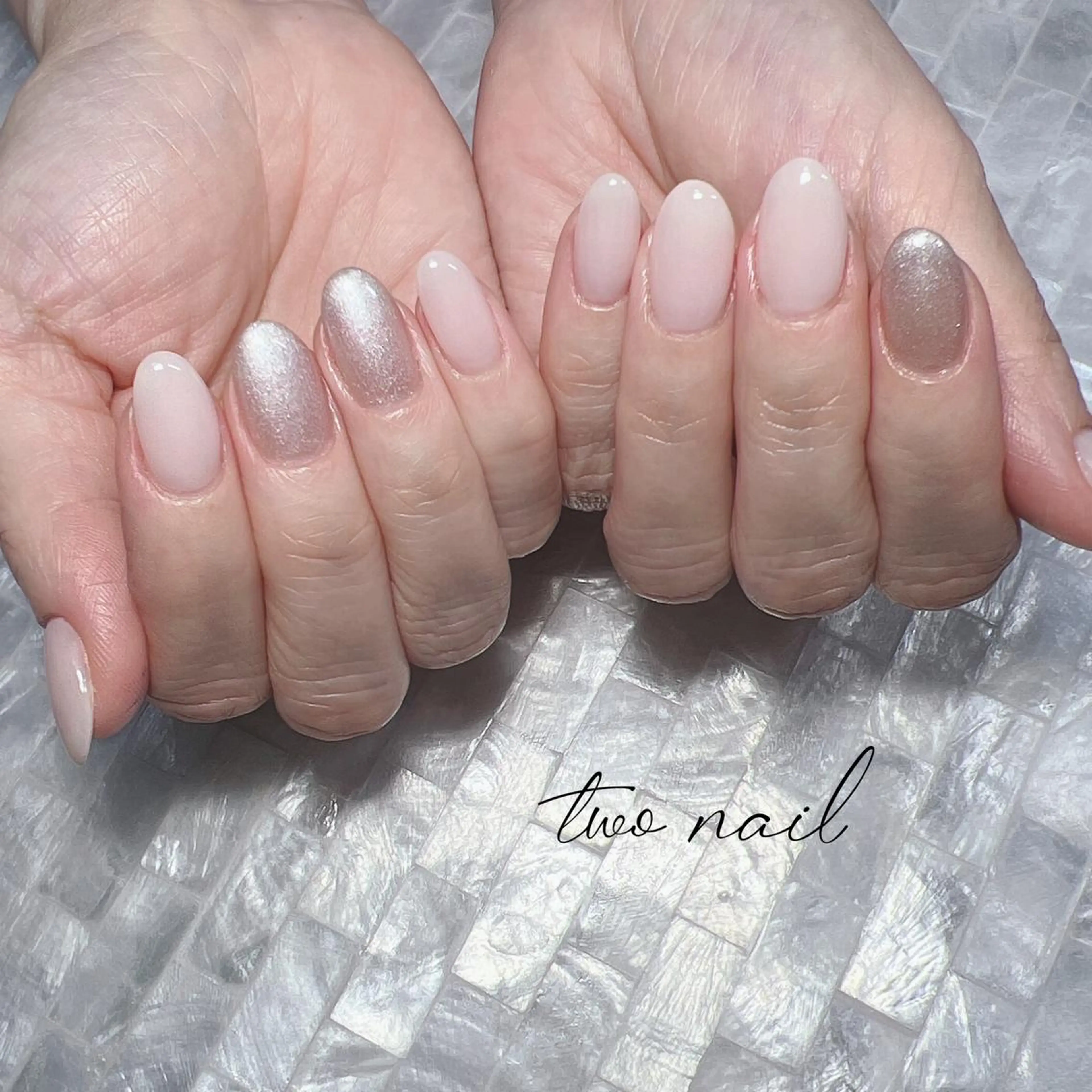 ネイル アートネイル フットネイル ハート ニュアンスネイル オフィスネイル ハンドネイル two nailのネイルデザイン