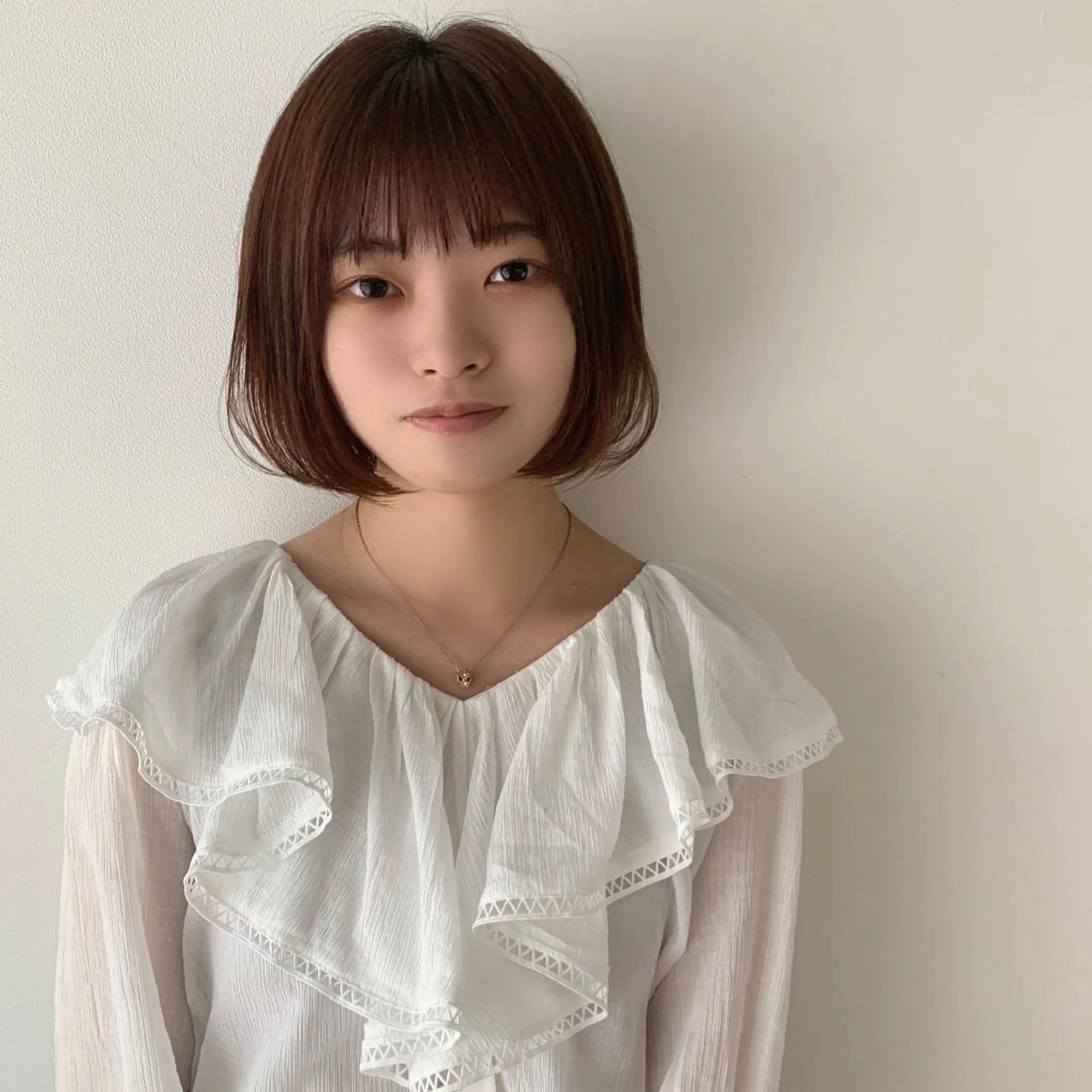 ショート カラー カット ヘアカラー なりたいが叶う ながしまじゅんきのヘアスタイル