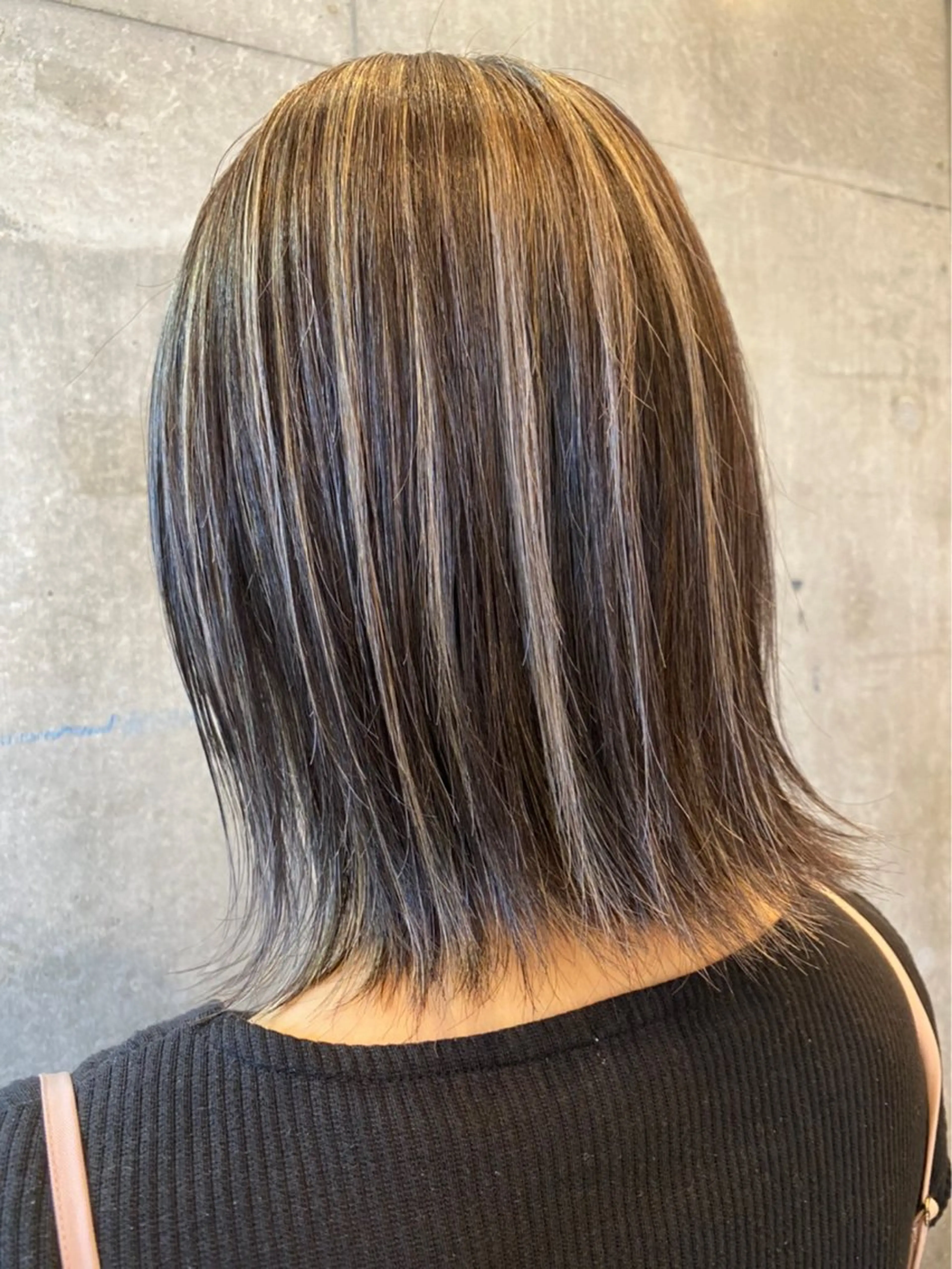 💇🏻‍♀️カット+白髪ぼかしハイライト+カラー💇🏻‍♀️の写真