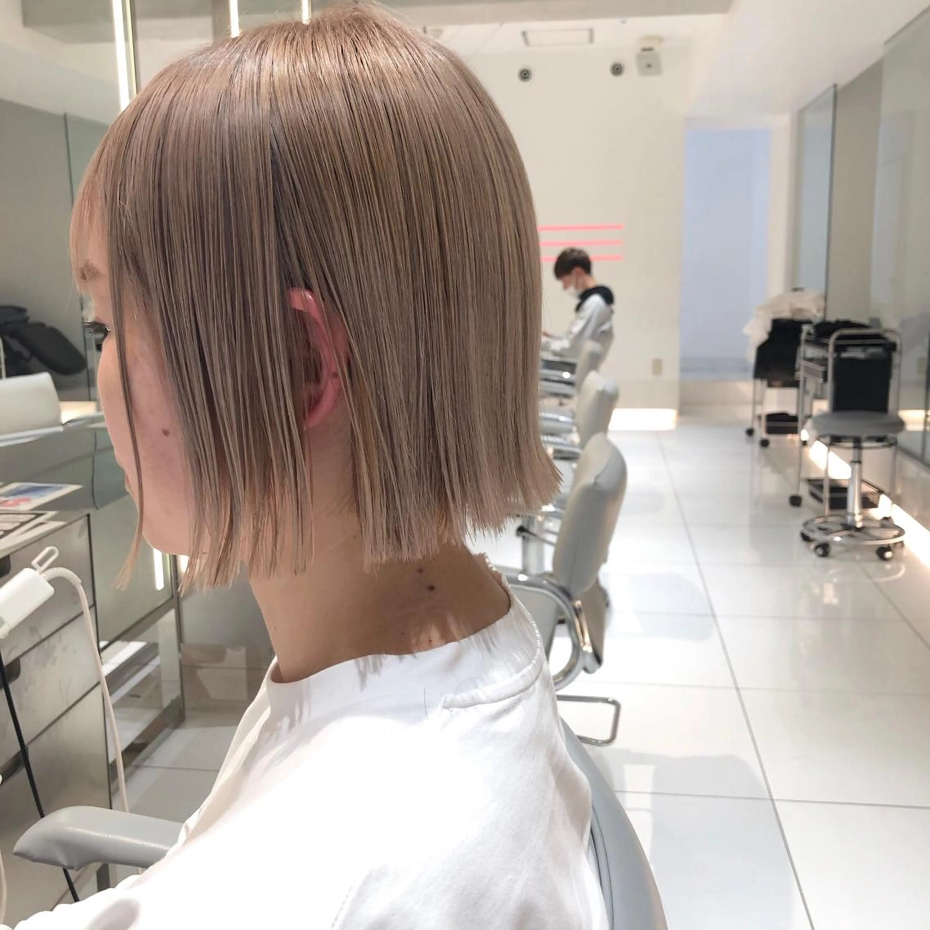 ショート カラー レイズ 立川のヘアスタイル