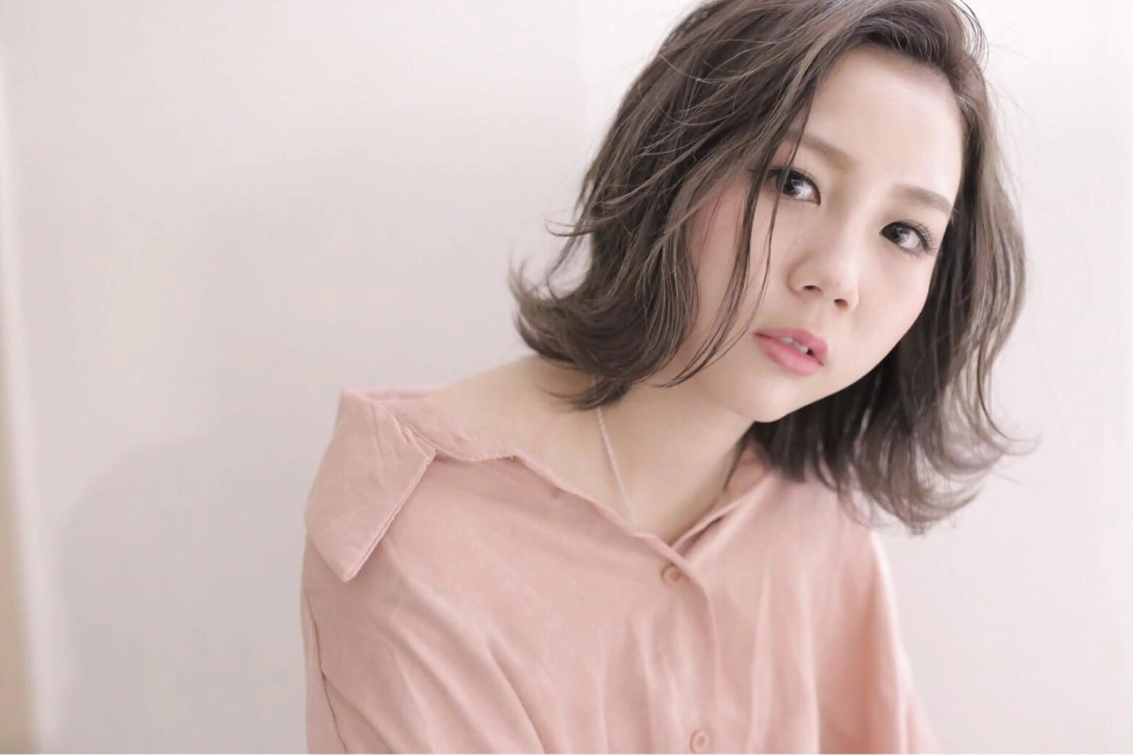 ミディアム カラー 髪質改善/茅ヶ崎 マツモト リョウのヘアスタイル