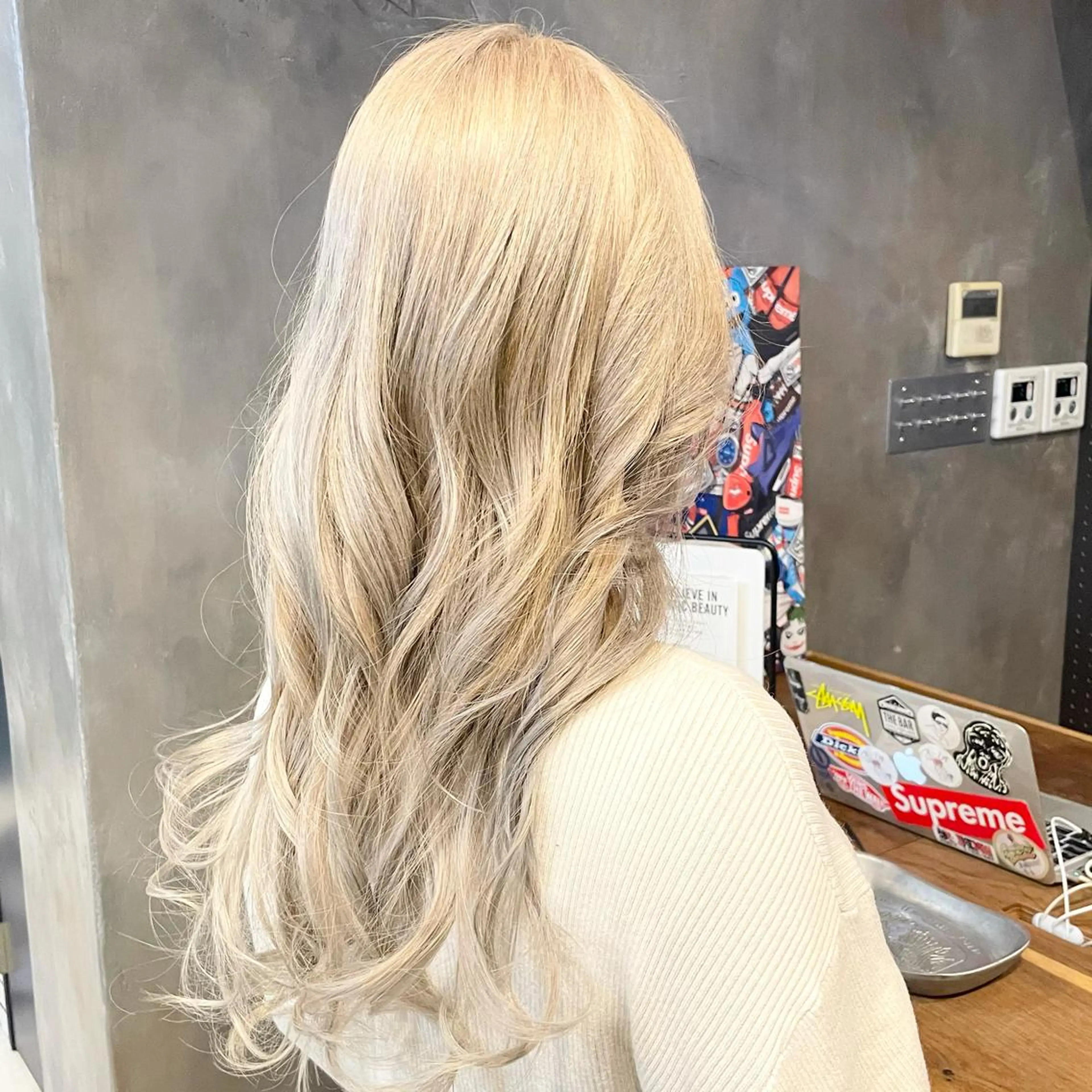 ロング カラー La vielle所属・La vielle 西峠のヘアスタイル